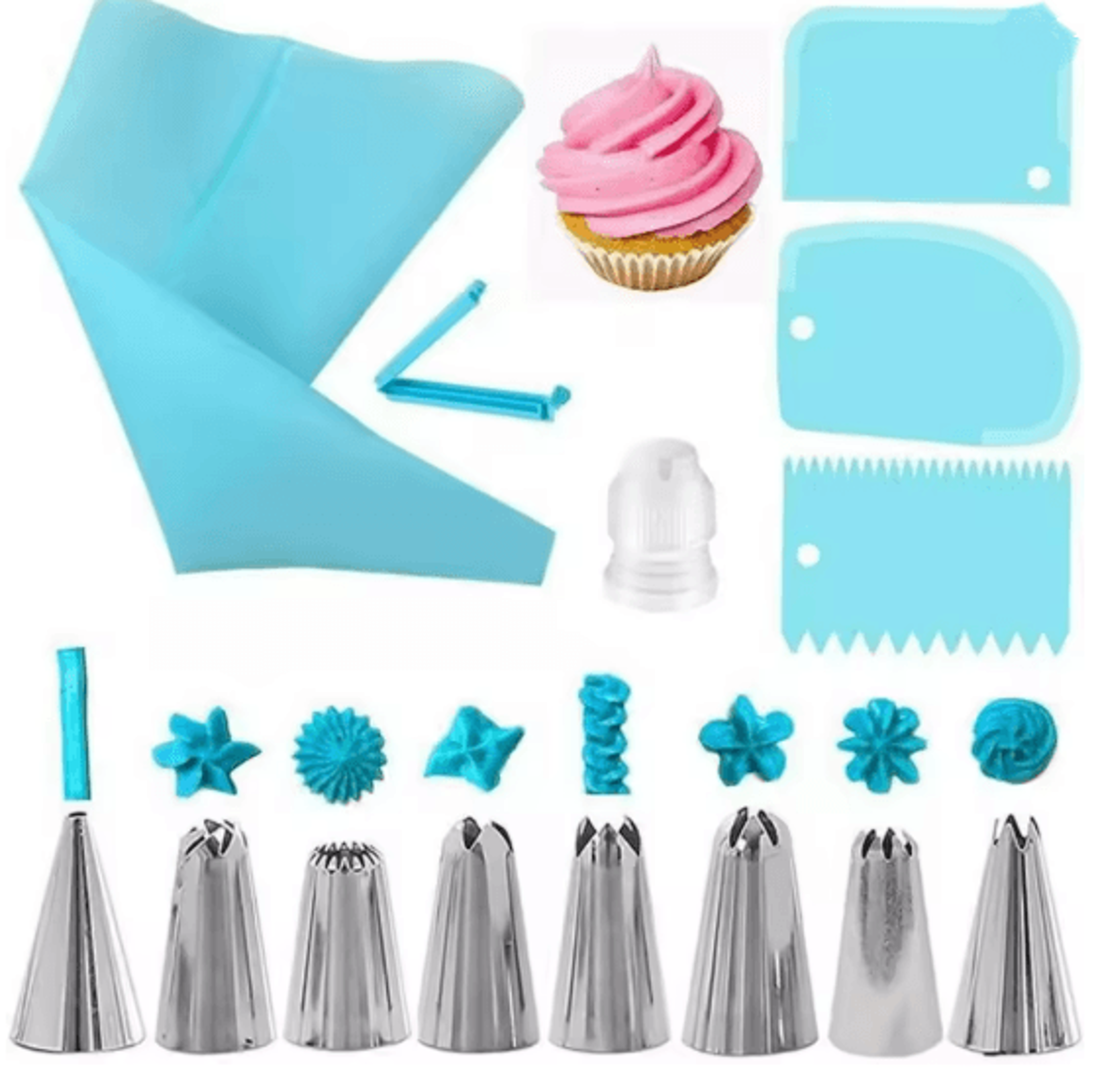 BakeCraft Silicone Decorating Kit 4