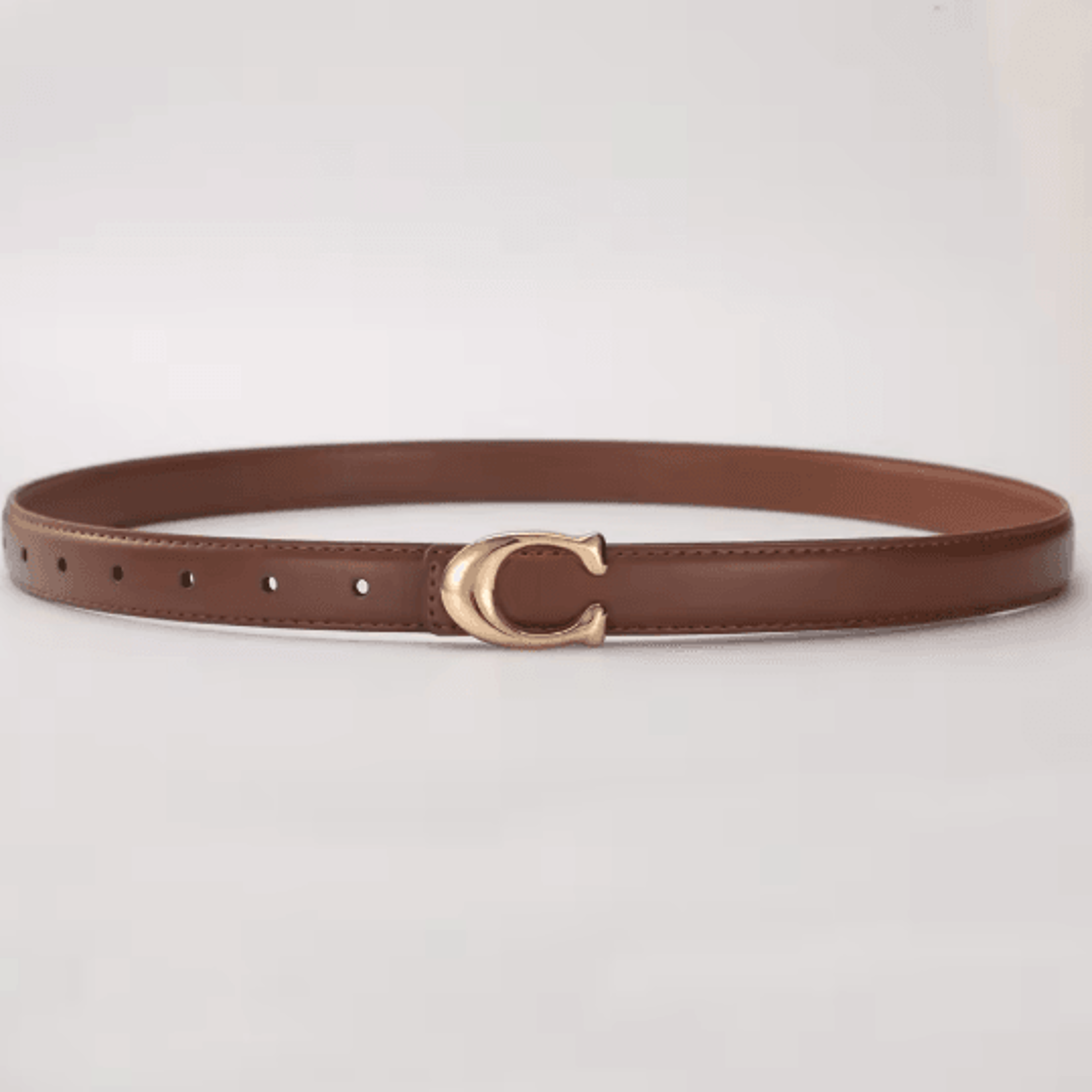 EleganceForm Reversible Womens Fashion Belt With C Buckle 3