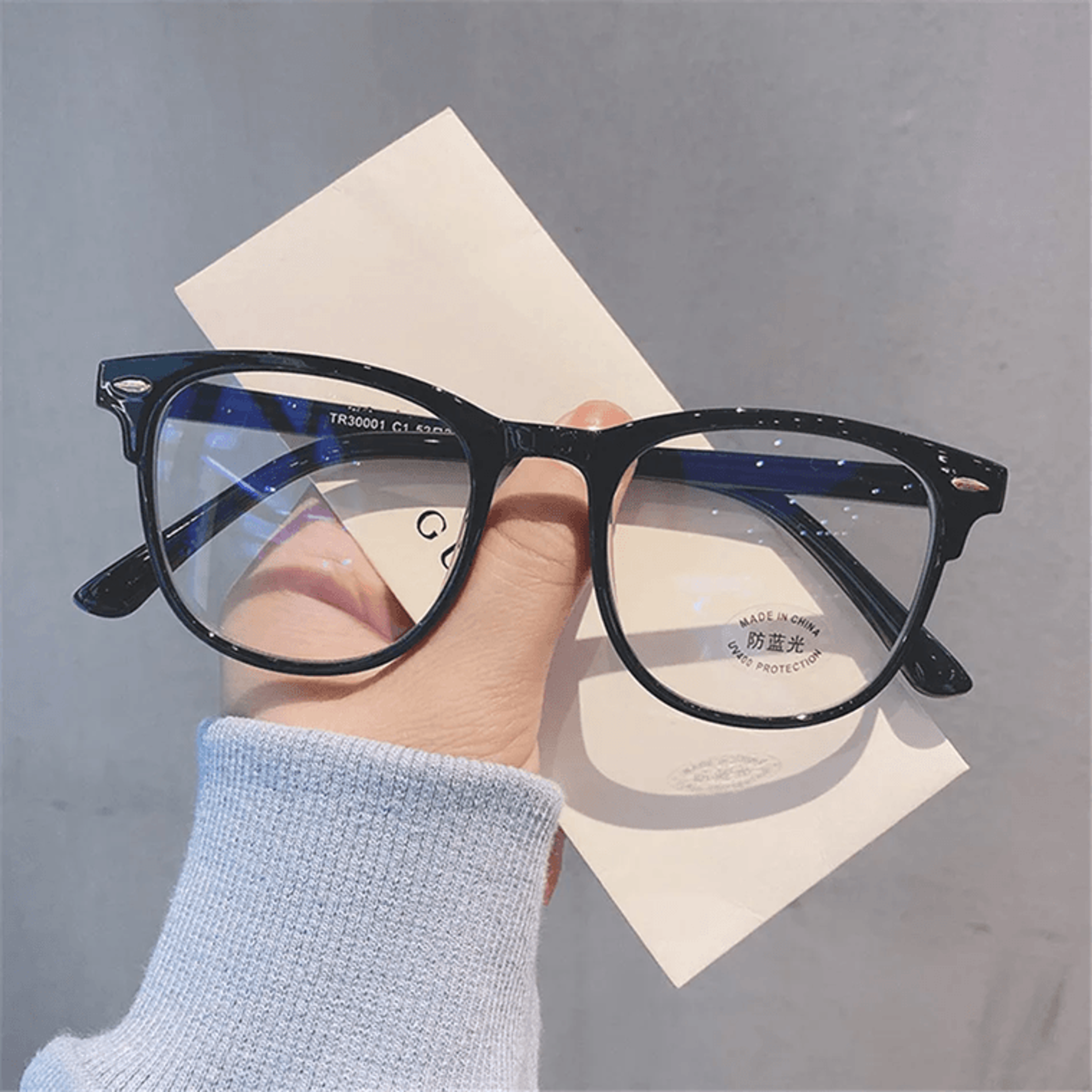 ClearView Classic Transparent Blue Light Blocking Glasses 5