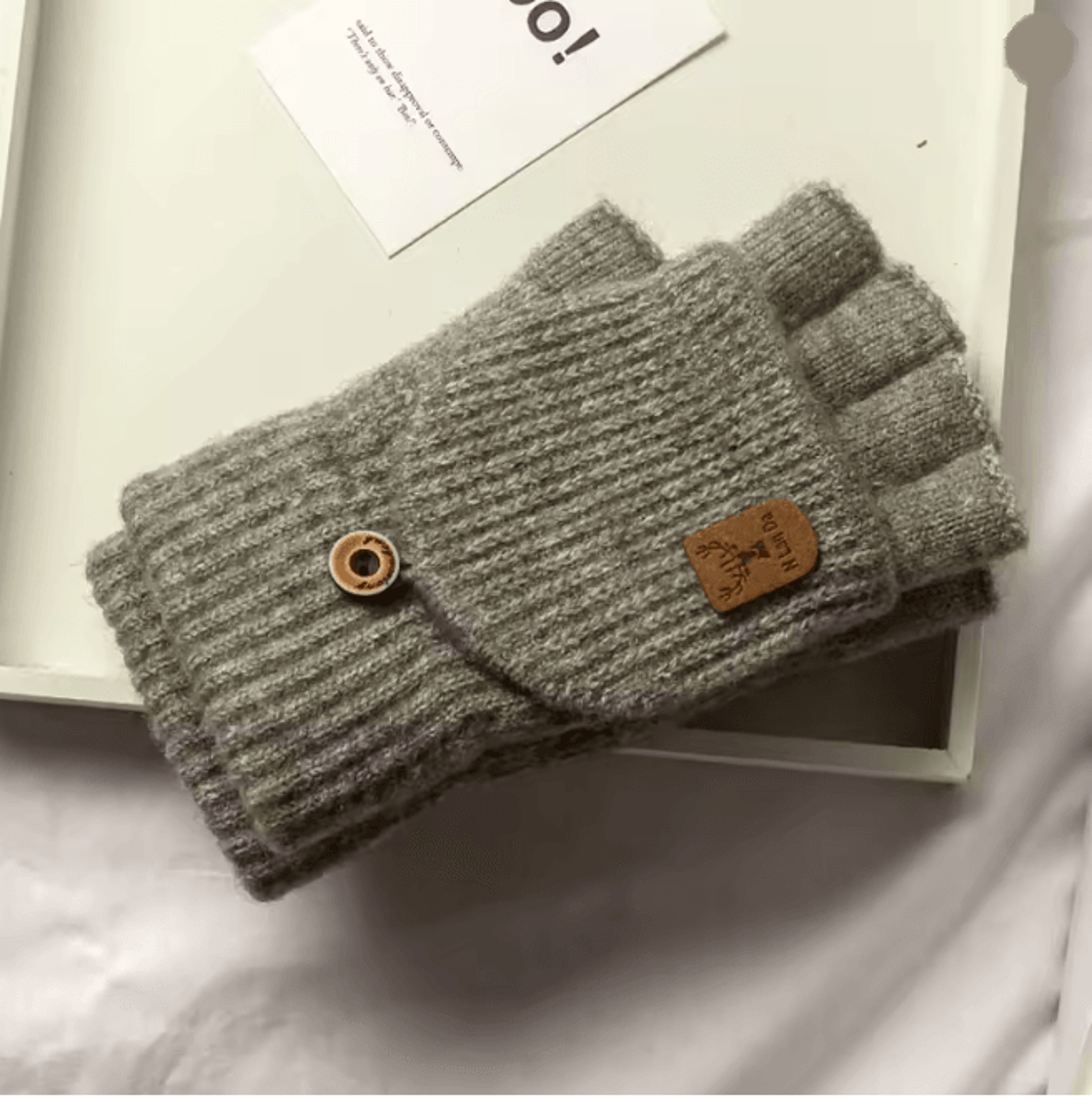 Warmknit Fingerless Winter Gloves 6