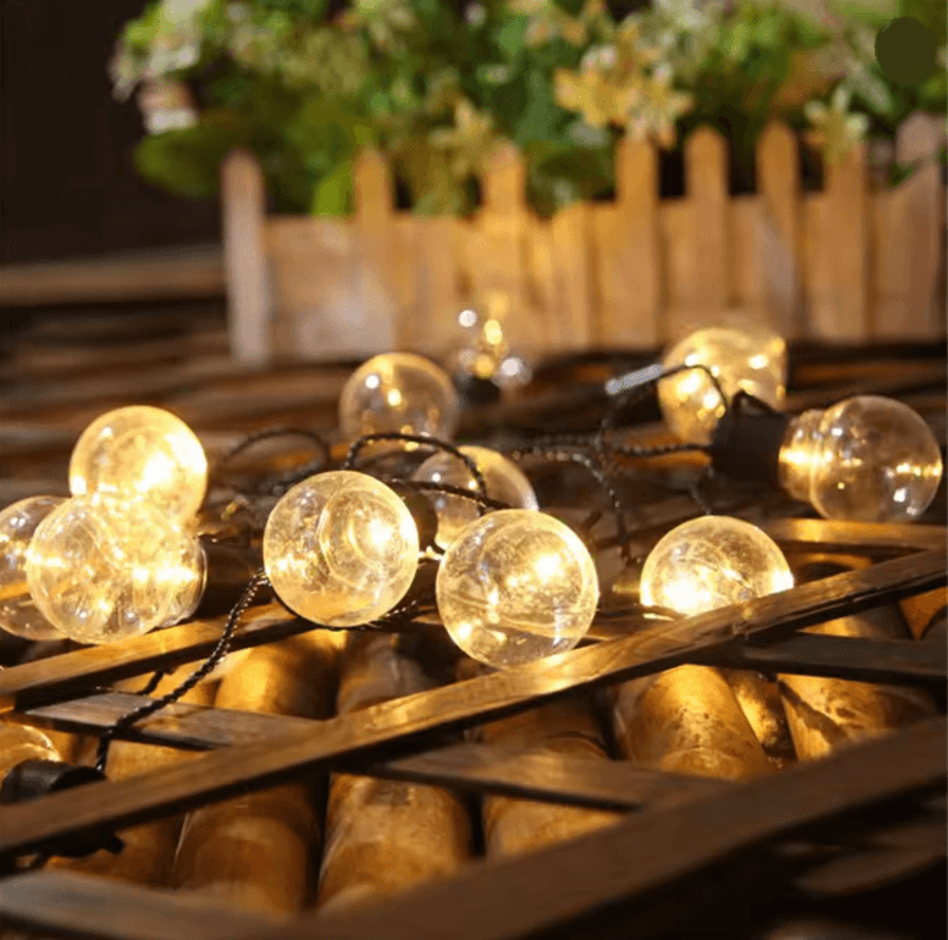 Retro Bulb Fairy Light Garland 2