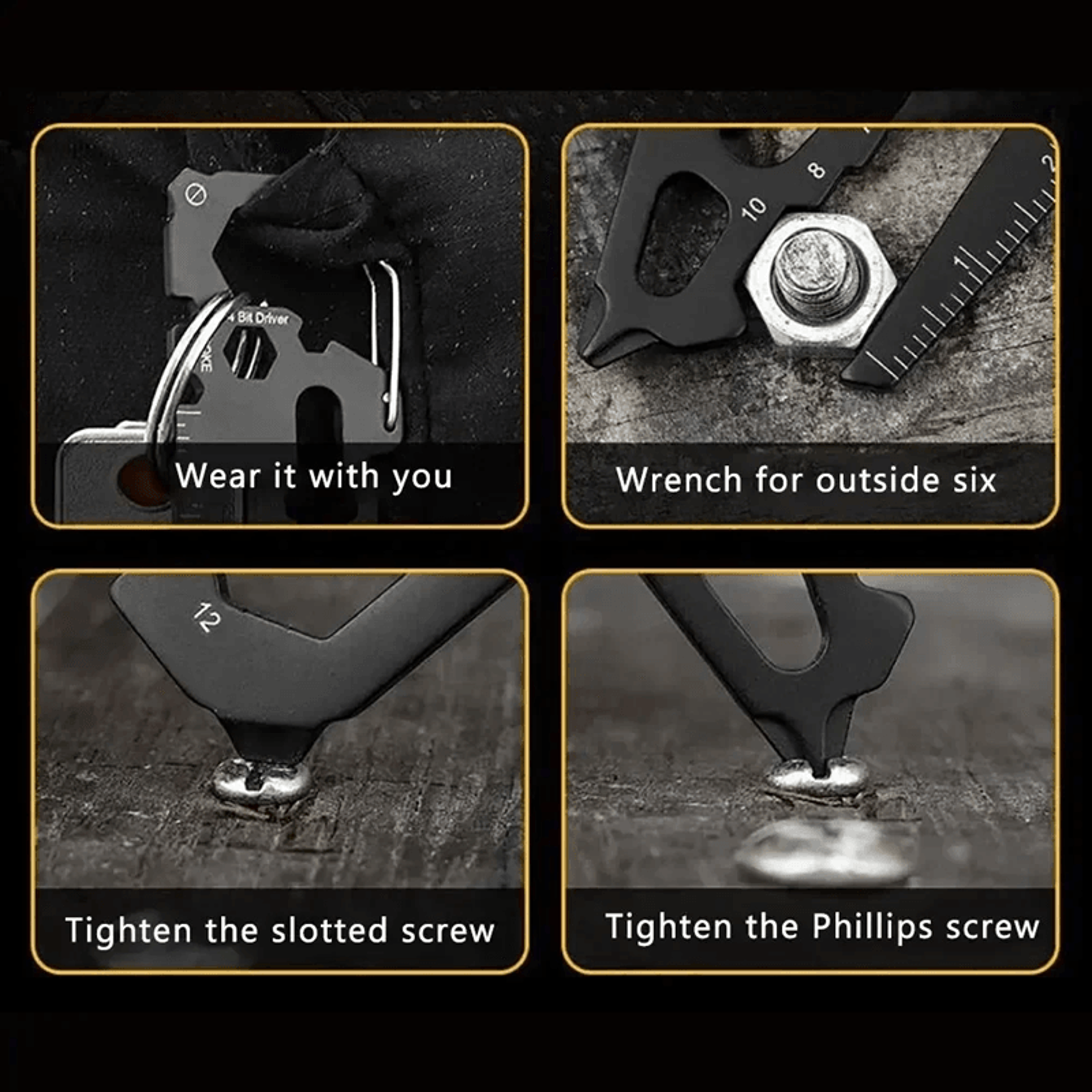 Stainless Steel Carabiner Bottle Opener Clip 1