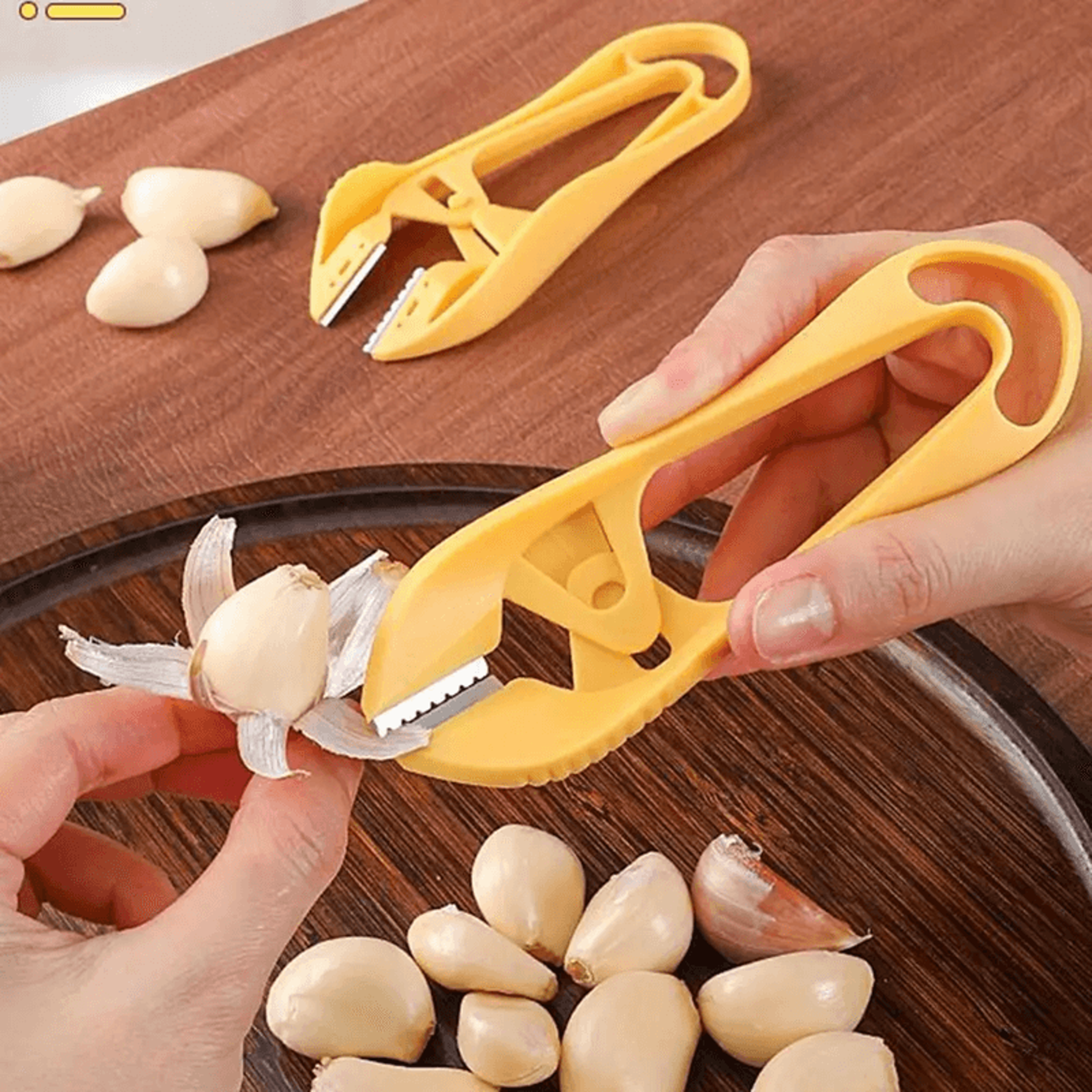 Stainless Steel Garlic Peeling Clip 0