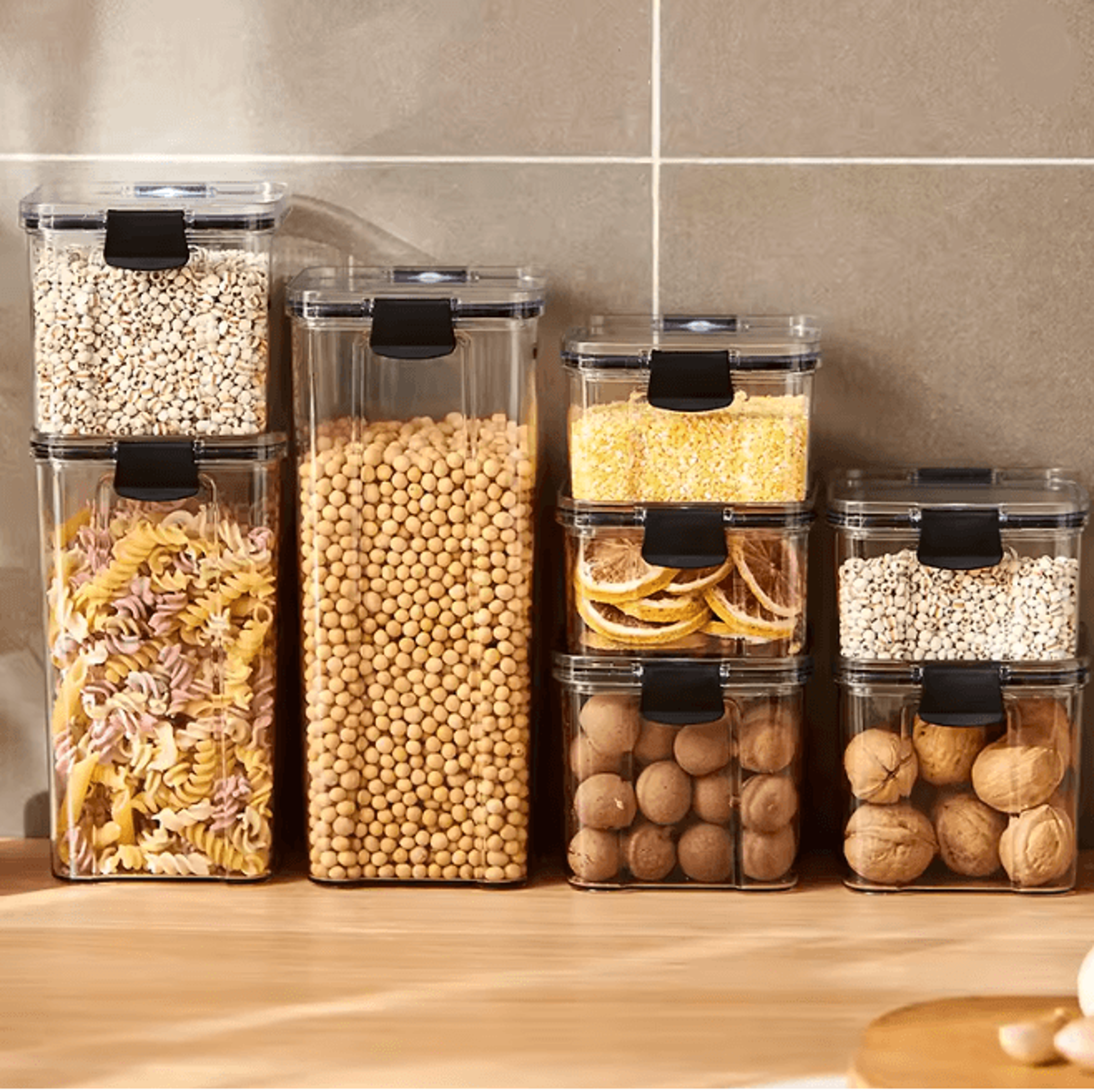 FreshSeal Kitchen Grain Storage Container Set 0