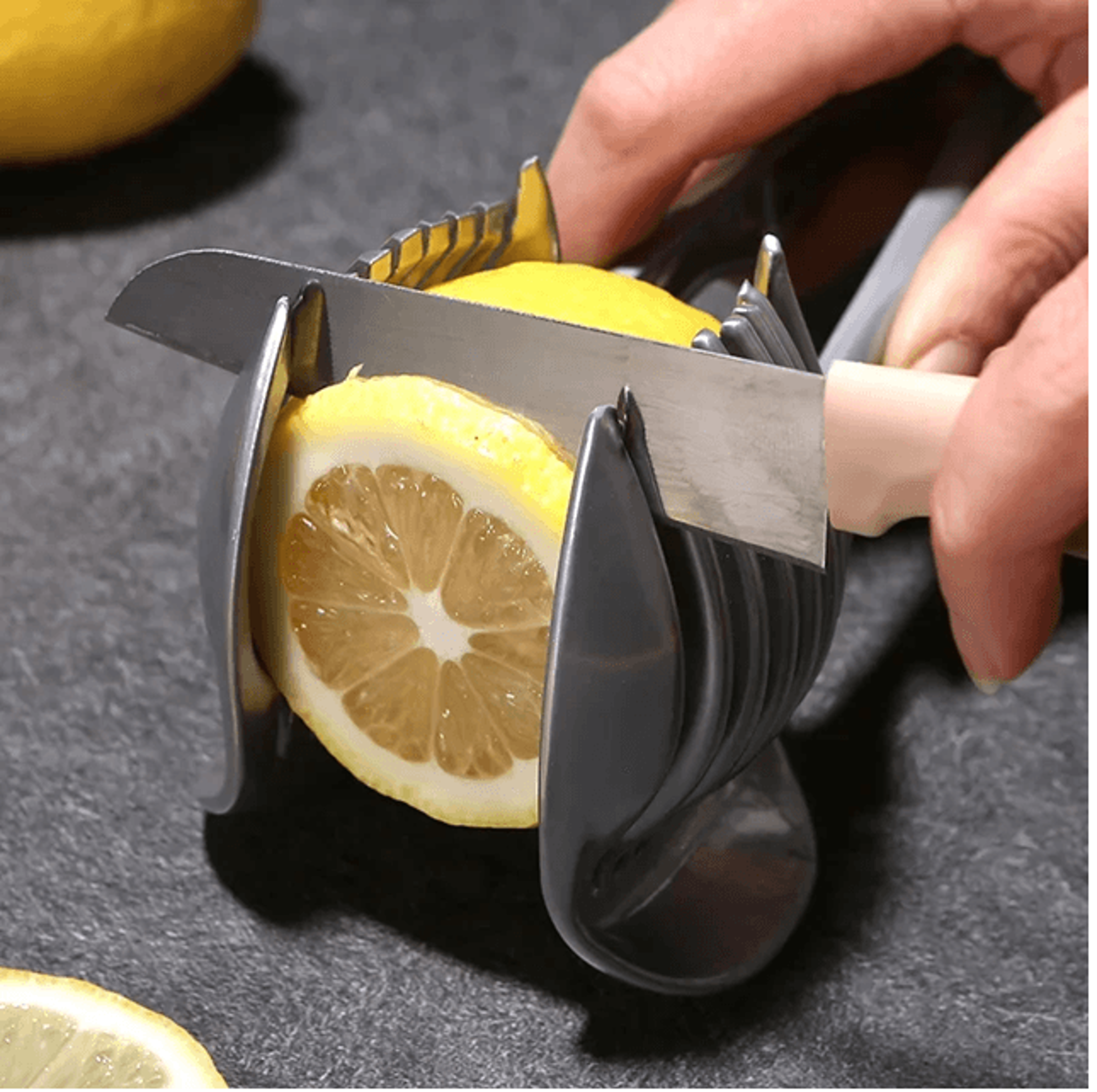 Stainless Steel Handheld Fruit And Vegetable Slicer Clip 0