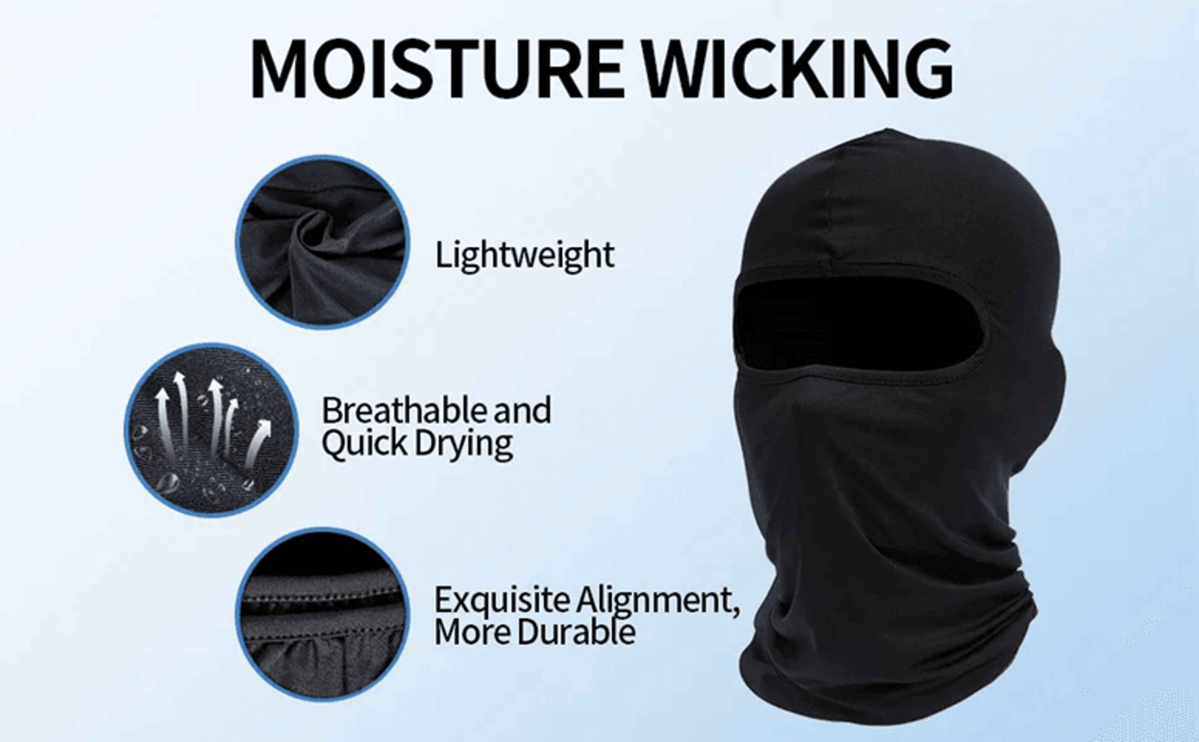 Full Face Ski Mask Balaclava For Cold Weather Protection 0