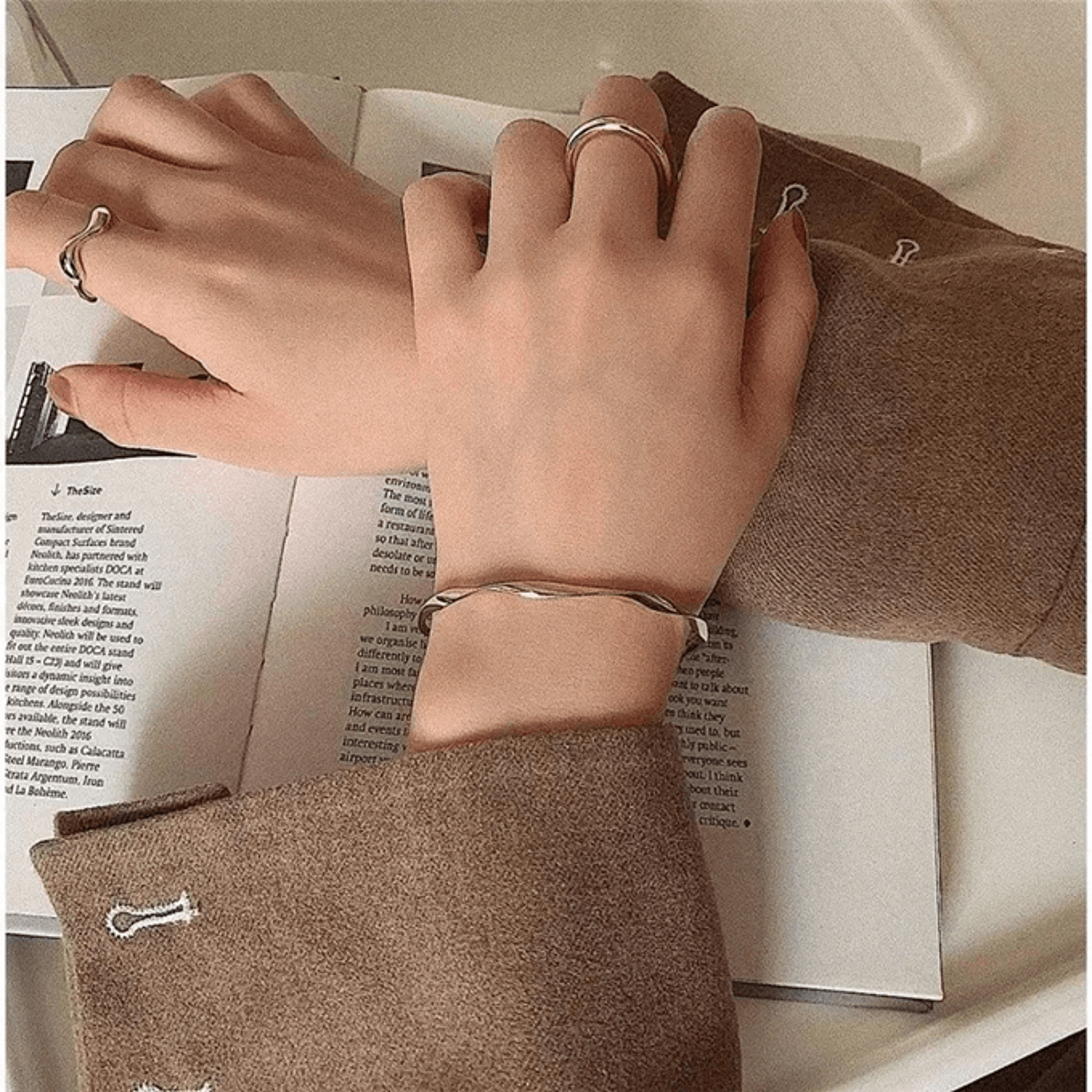 Minimalist Geometric Adjustable Bracelet For Modern Style 1