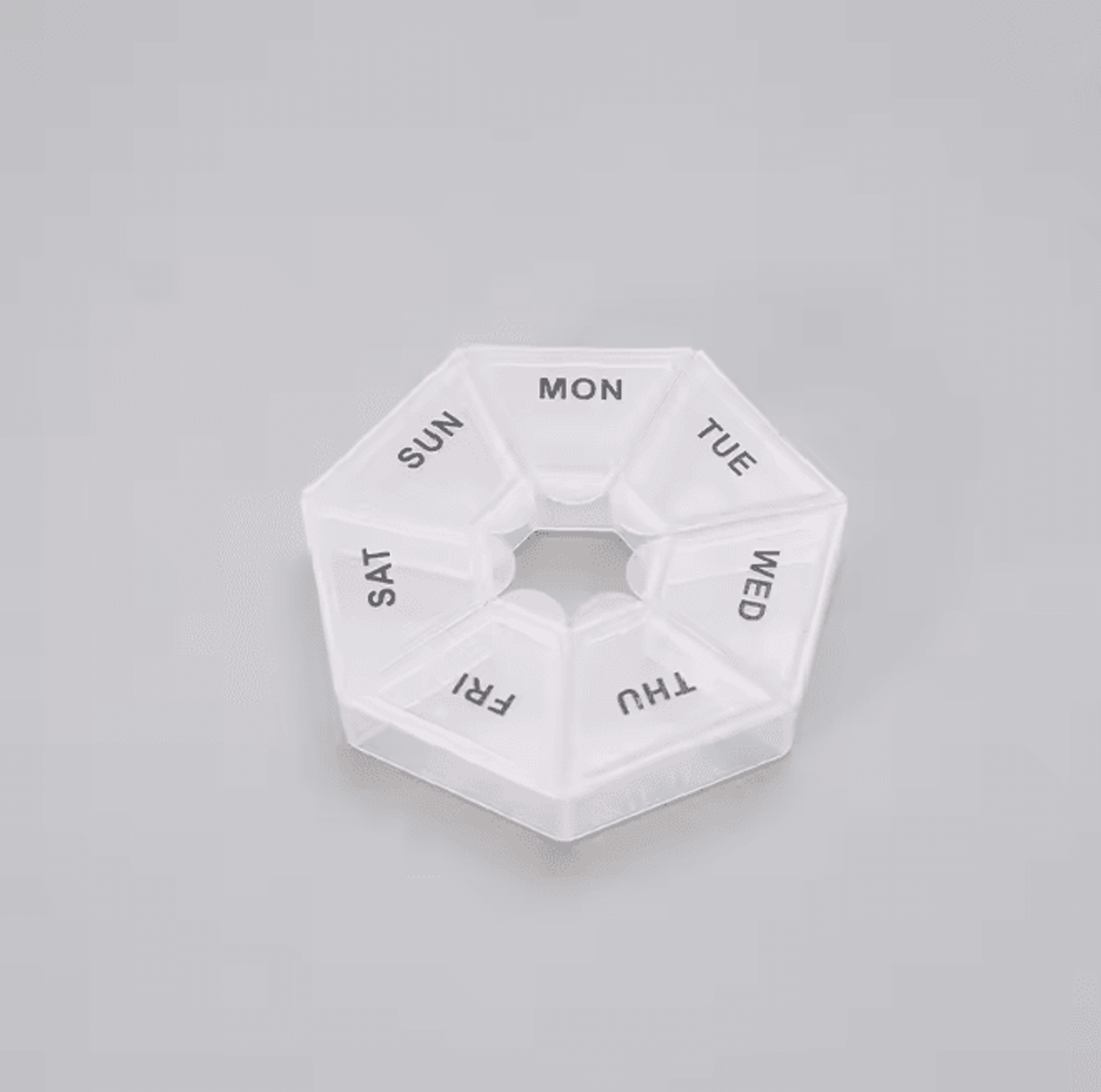Mini Travel Pill Organizer Box 6