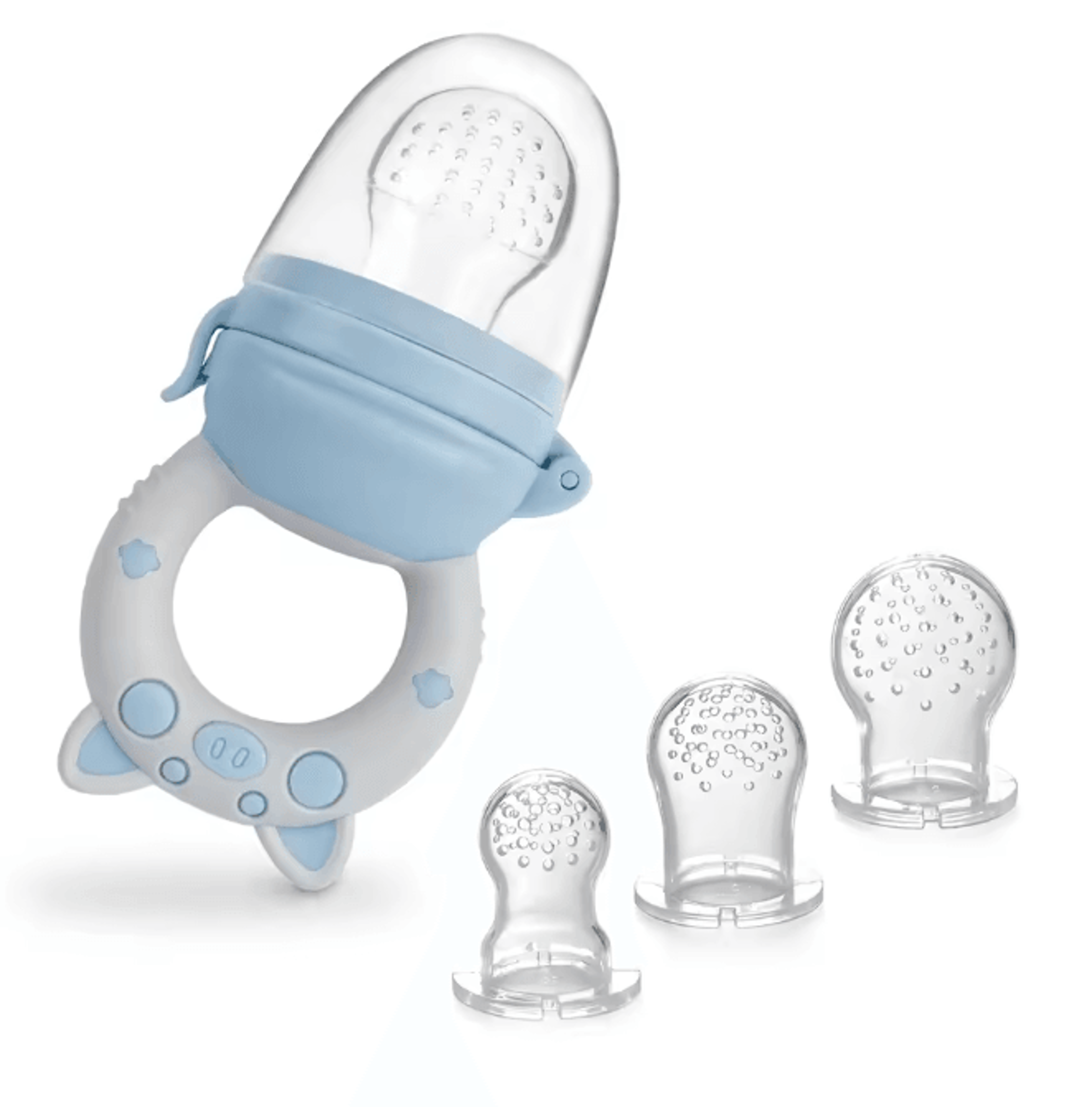 Silicone Fruit And Veggie Feeder Set For Infants And Toddlers 0