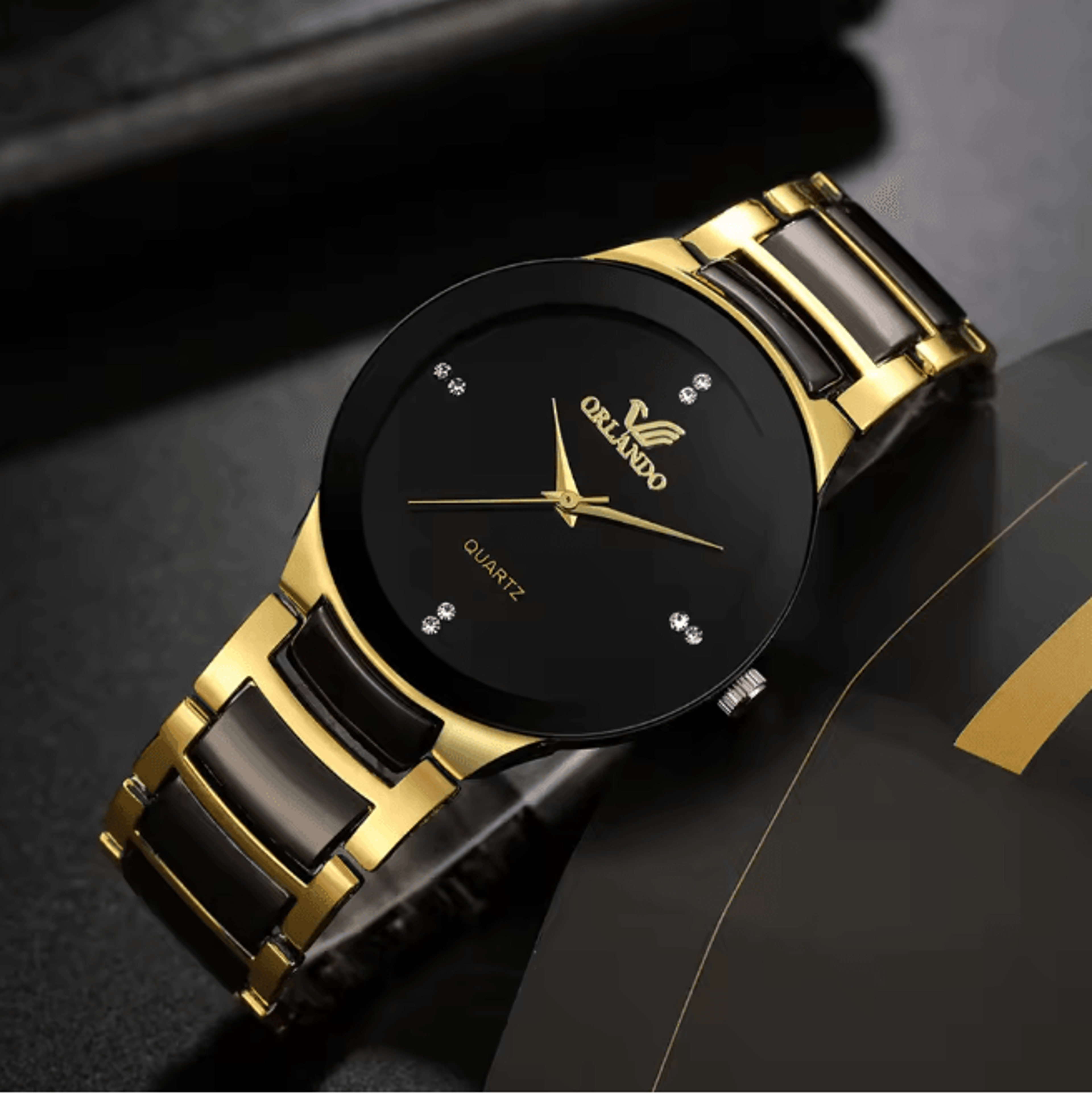 Classic Steel Quartz Business Watch 0