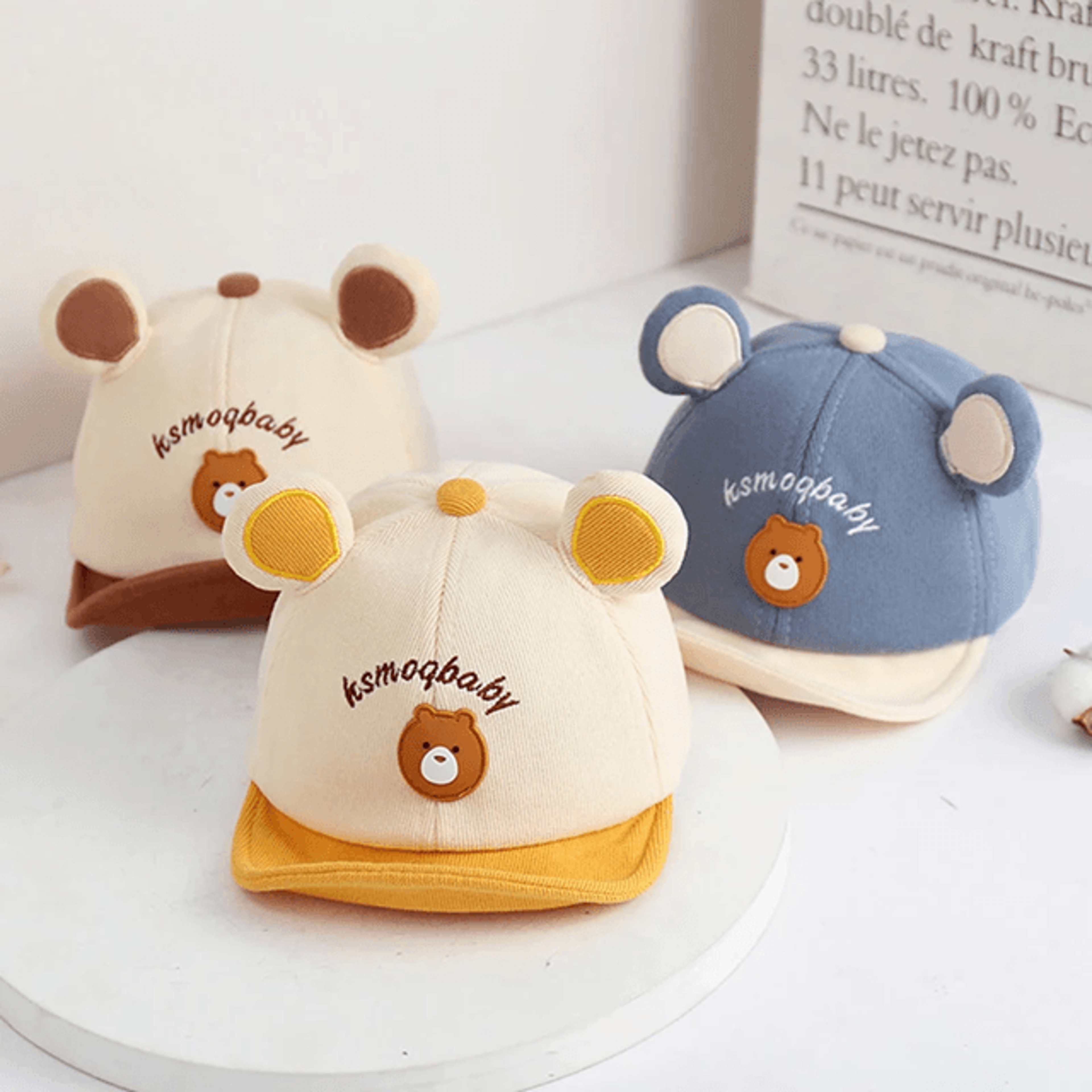 BearBuddy Baby Sun Hat With Ears 2