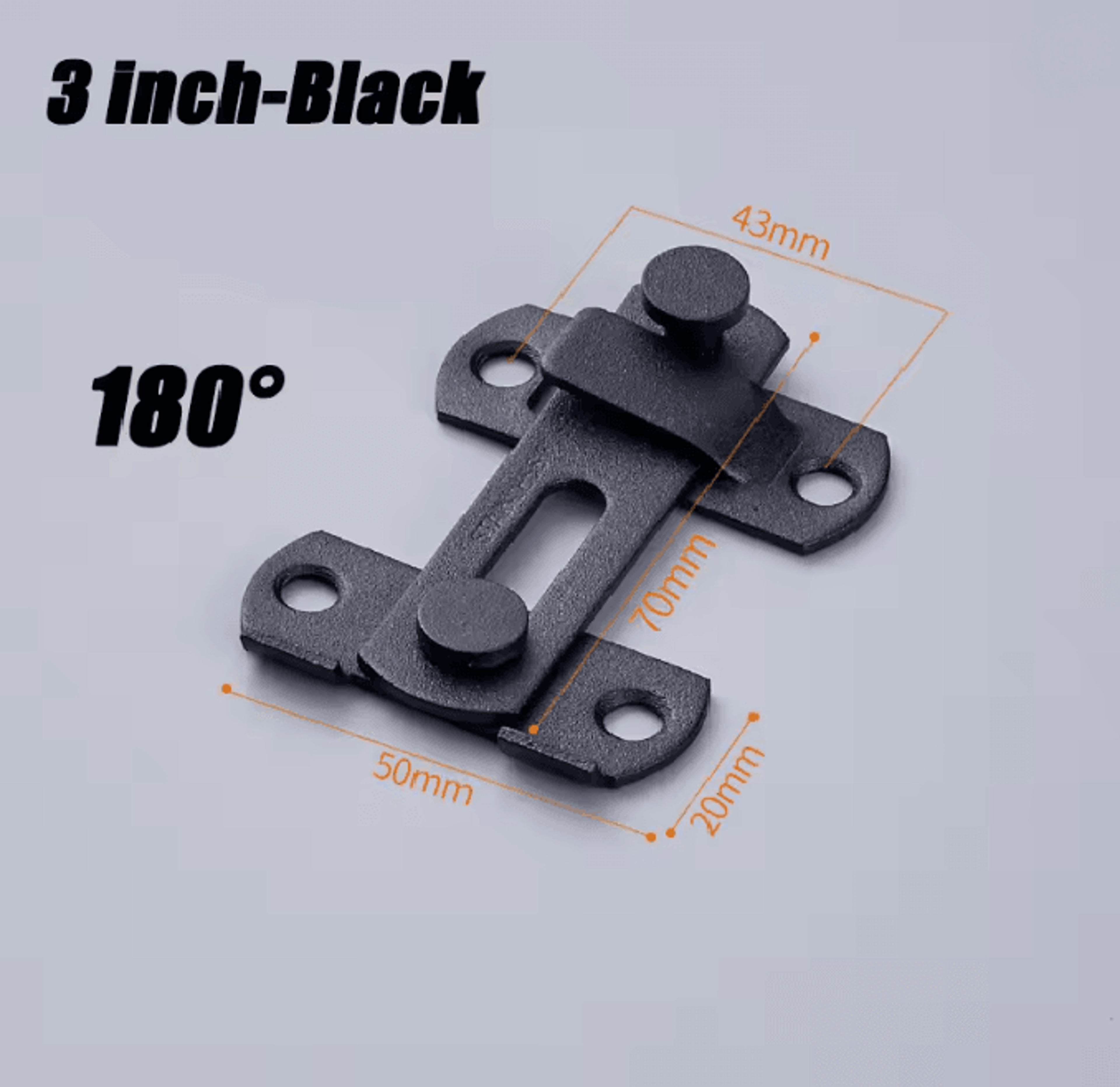Sliding Barn Door Safety Latch 4