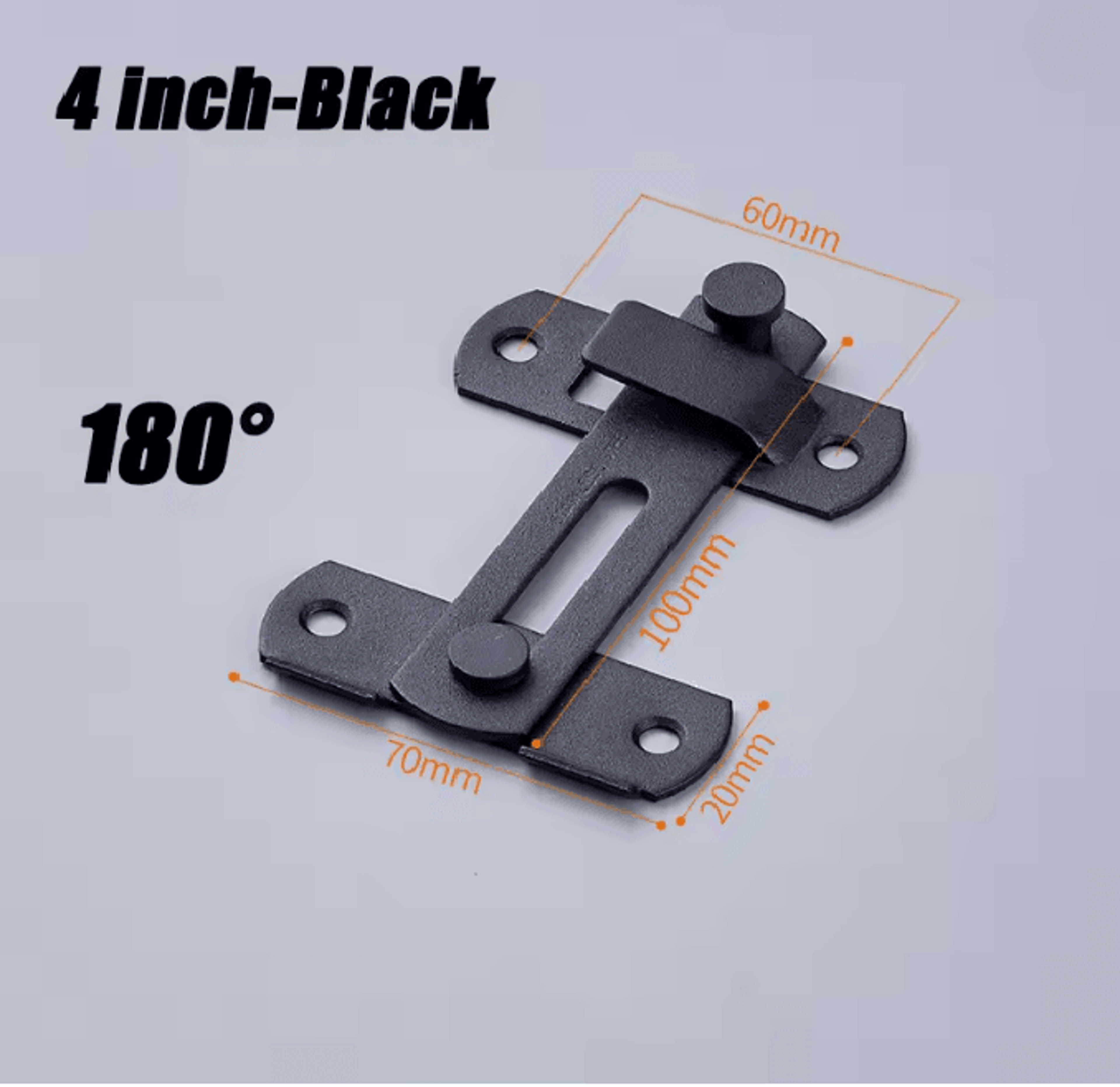 Sliding Barn Door Safety Latch 8
