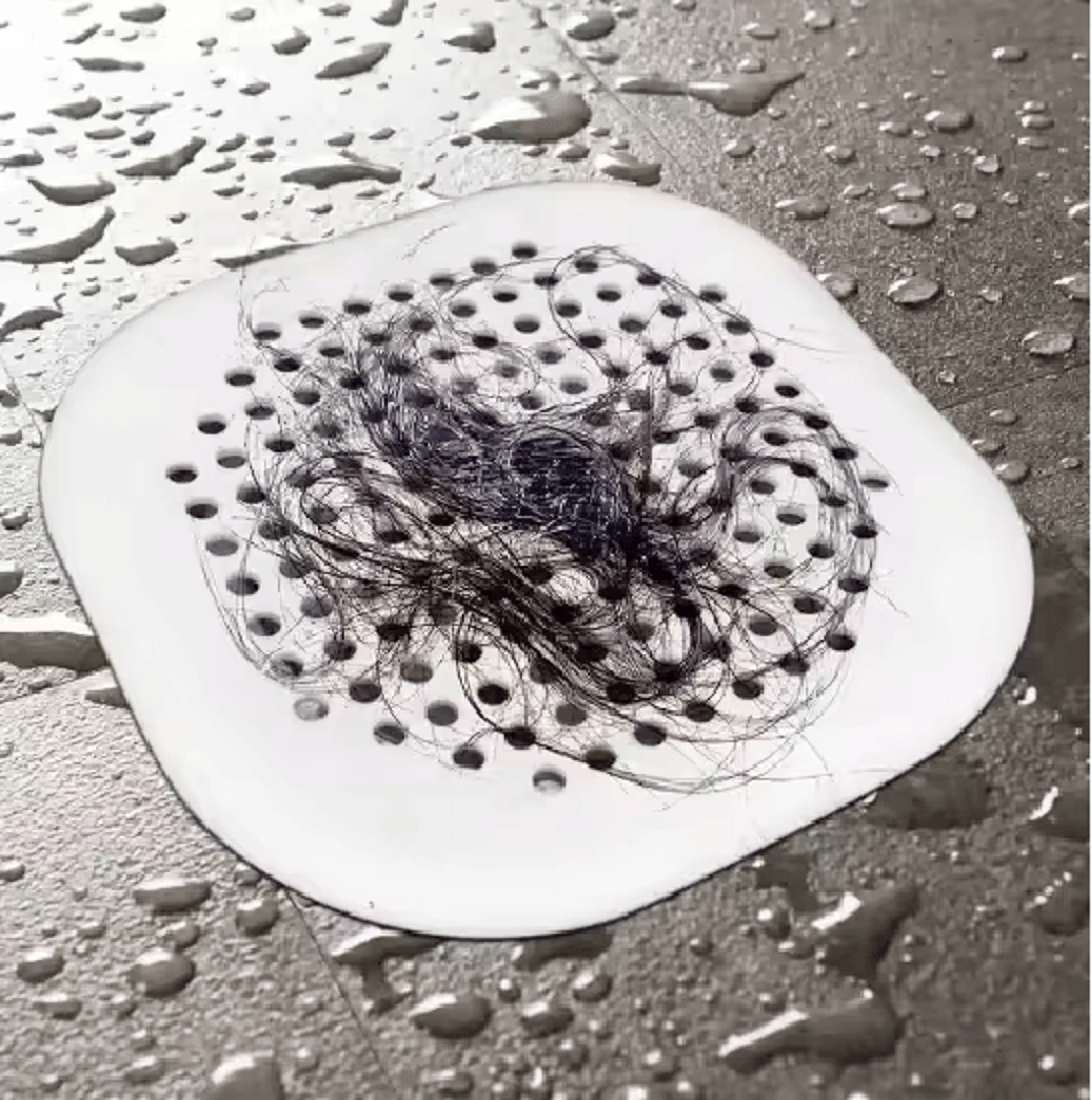 Silicone Shower Drain Hair Catcher 7