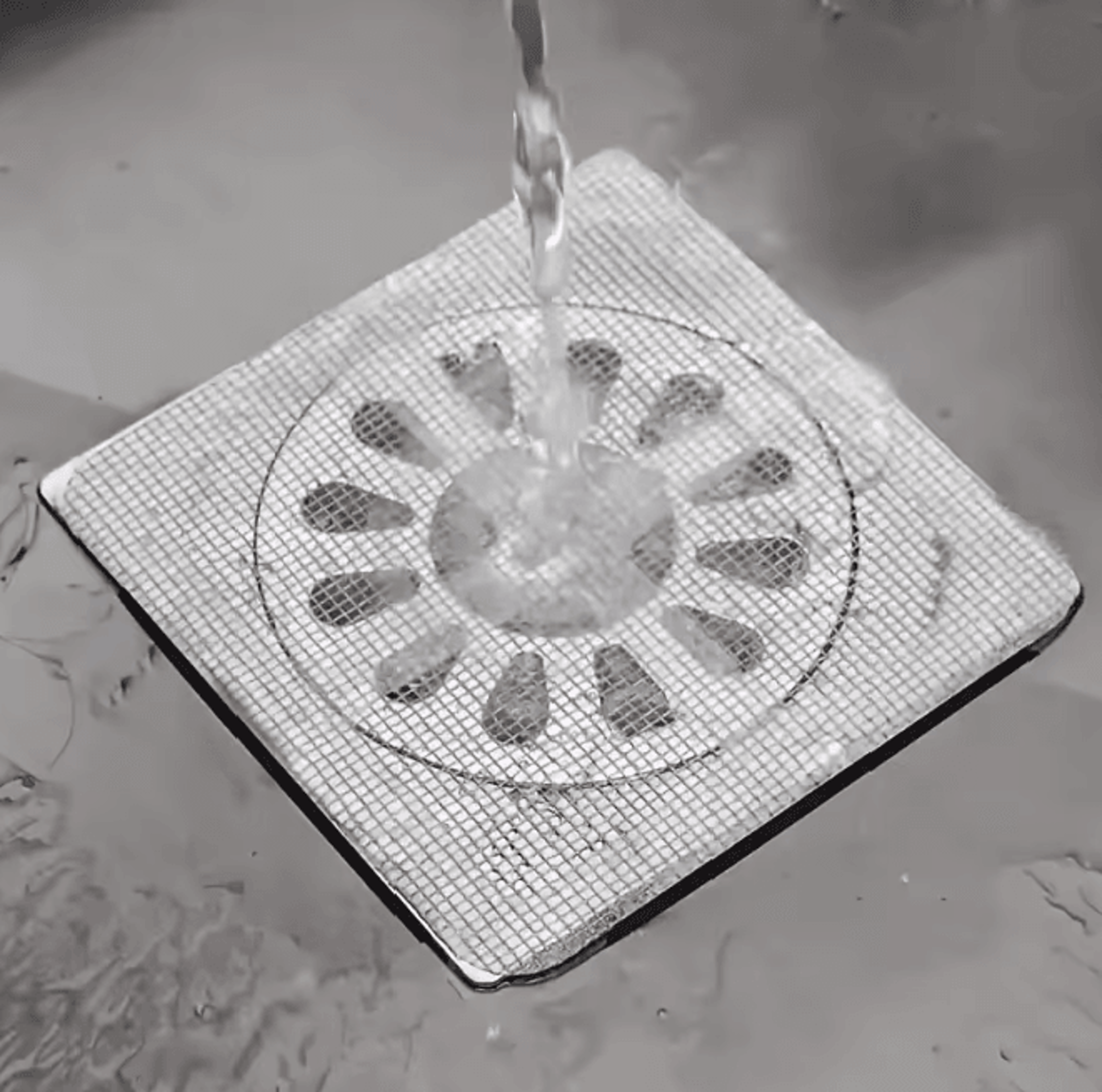 Disposable Shower Drain Hair Catcher Set 4