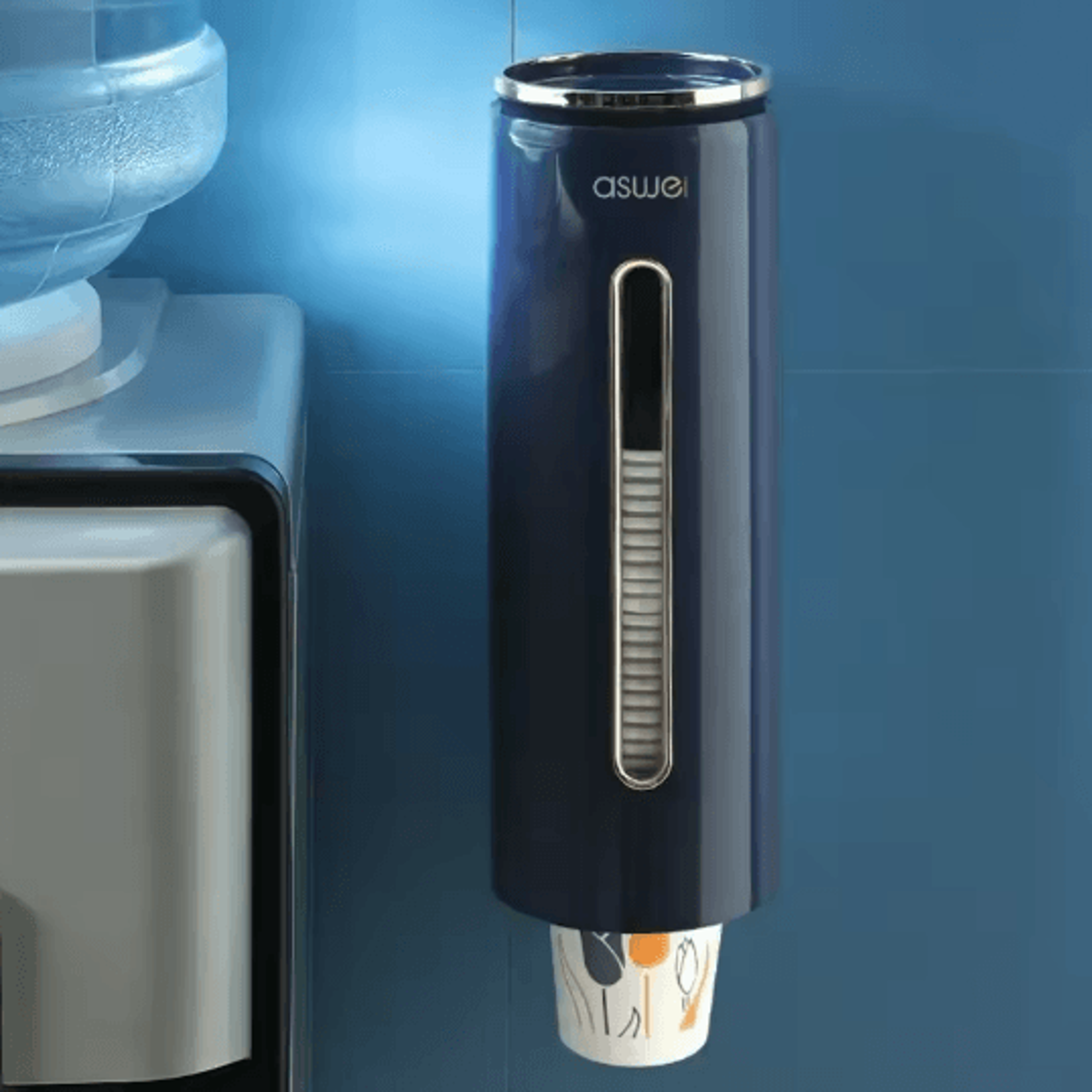Wall Mounted Disposable Cup Dispenser 5