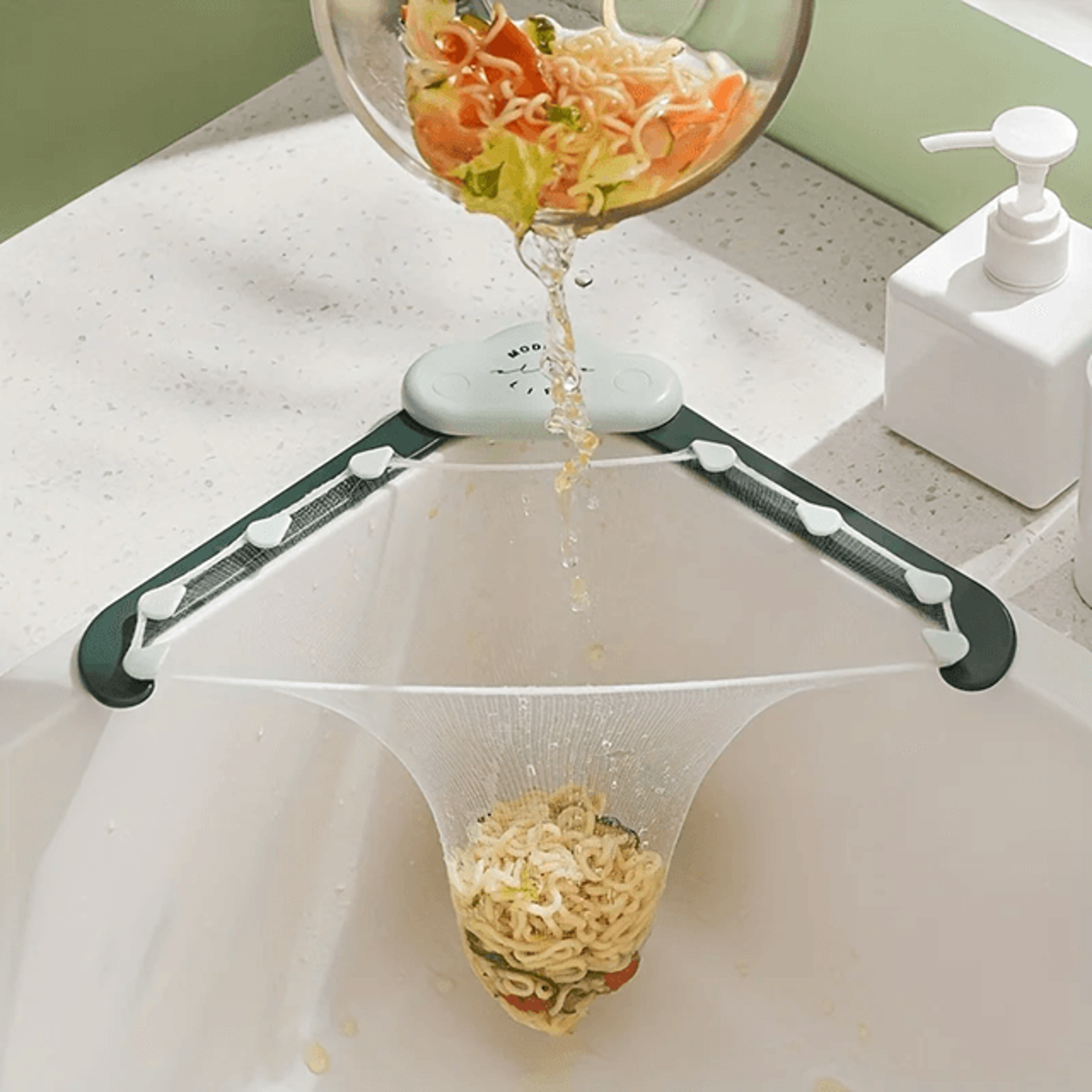 Kitchen Sink Hanging Strainer Set 0