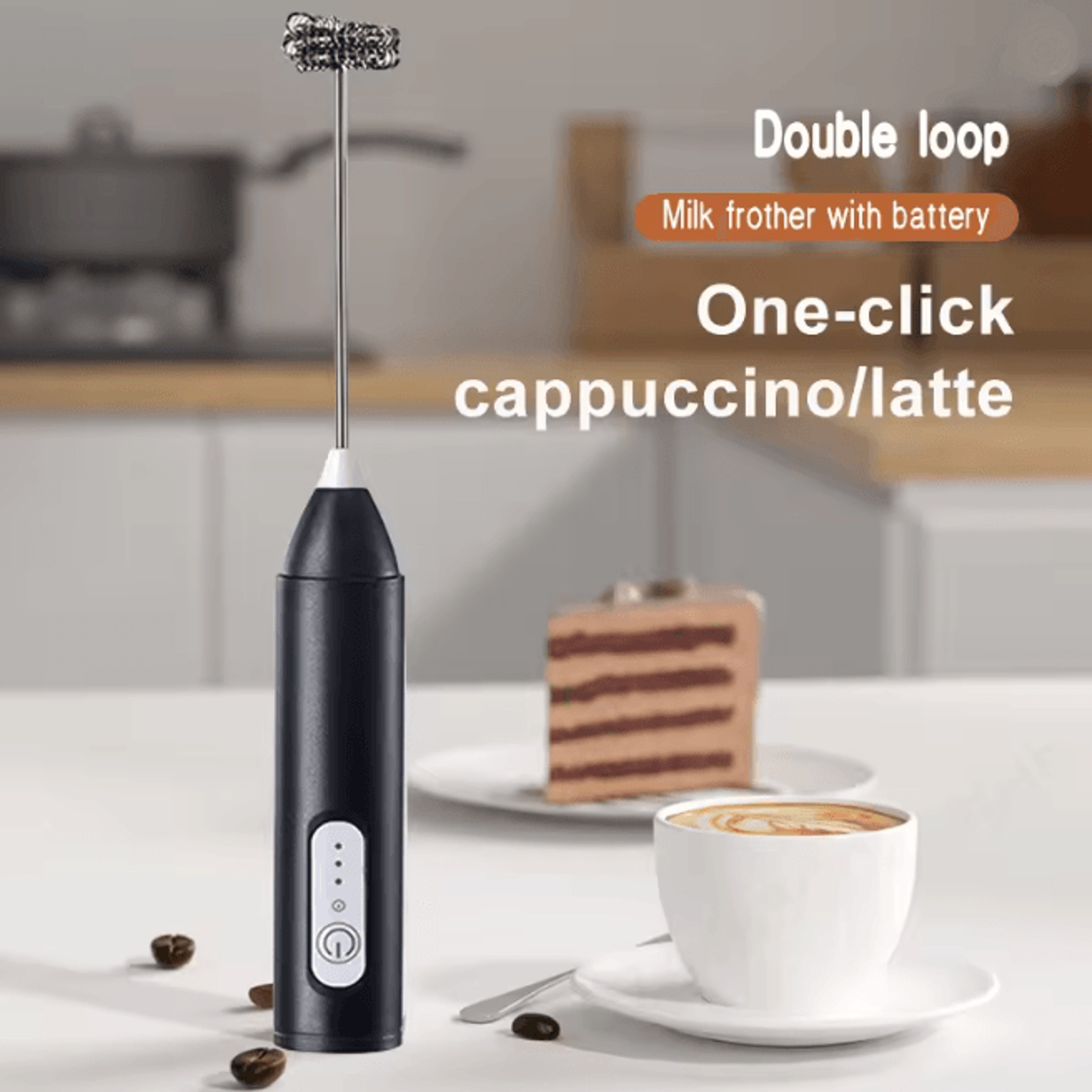 Wireless Type C Milk Frother 0