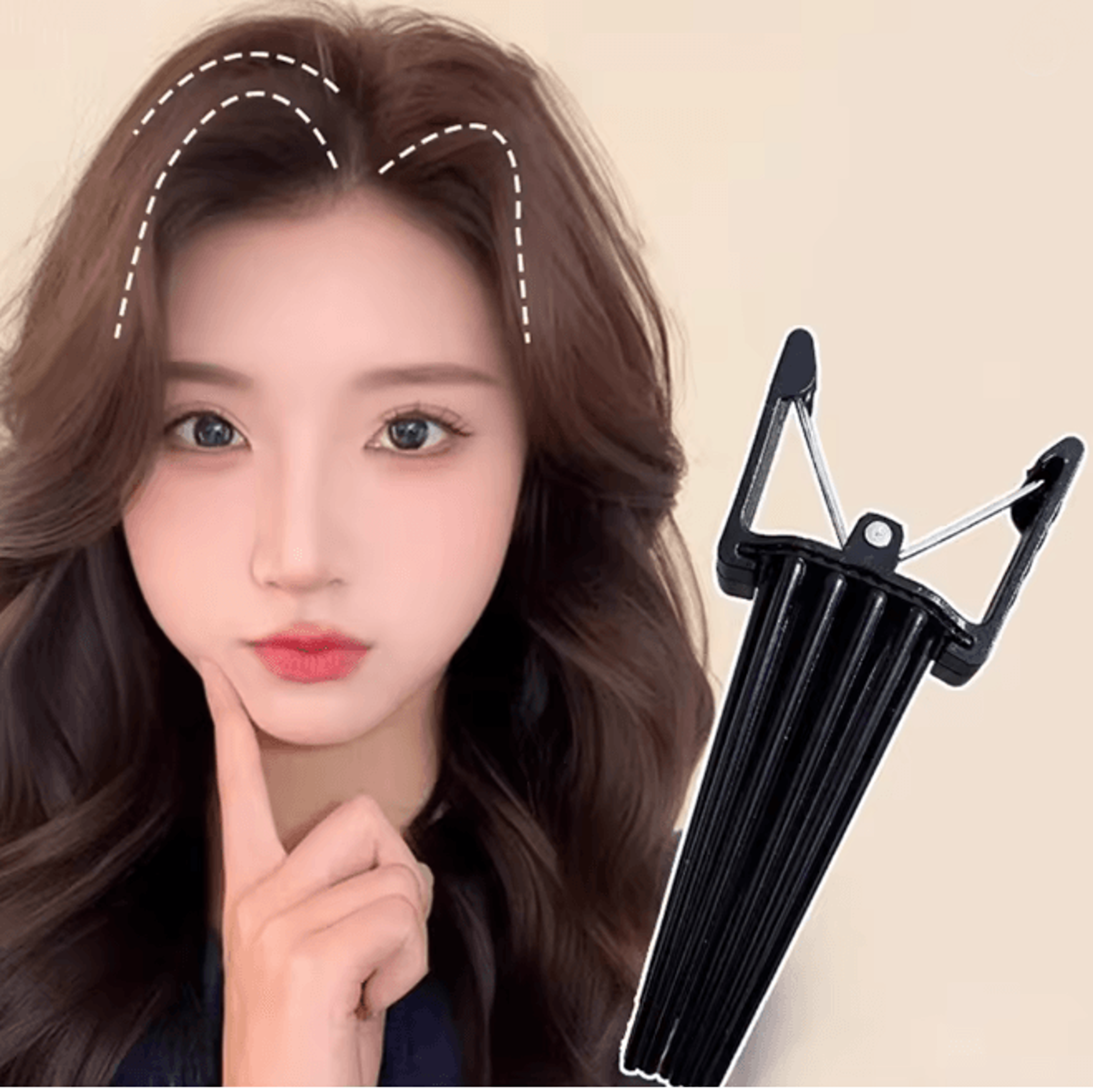 Fluffy Curling Hair Volumizing Clips For Bangs And Roots 12