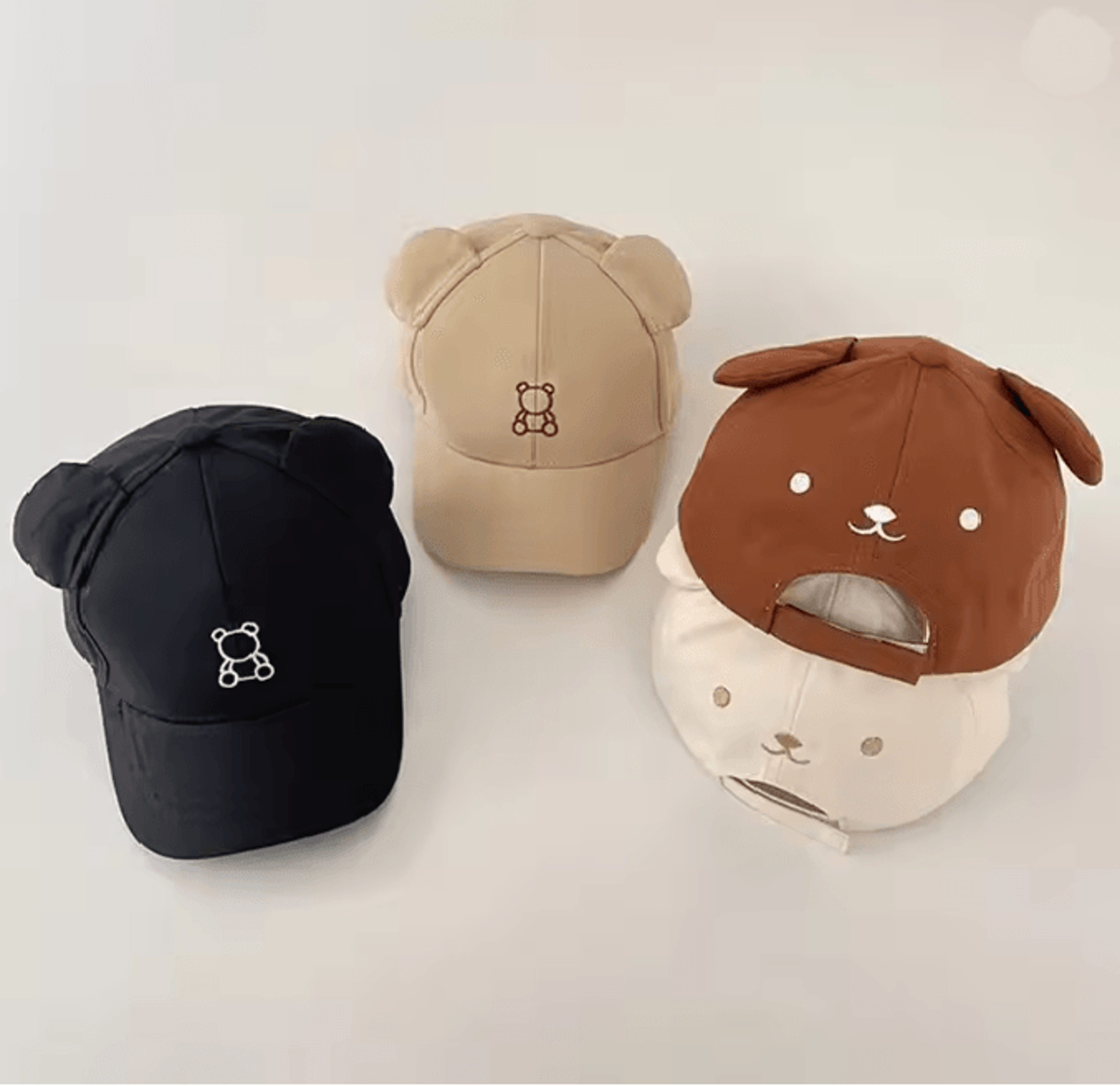 Cute Bear Baby Baseball Cap For Toddlers 0