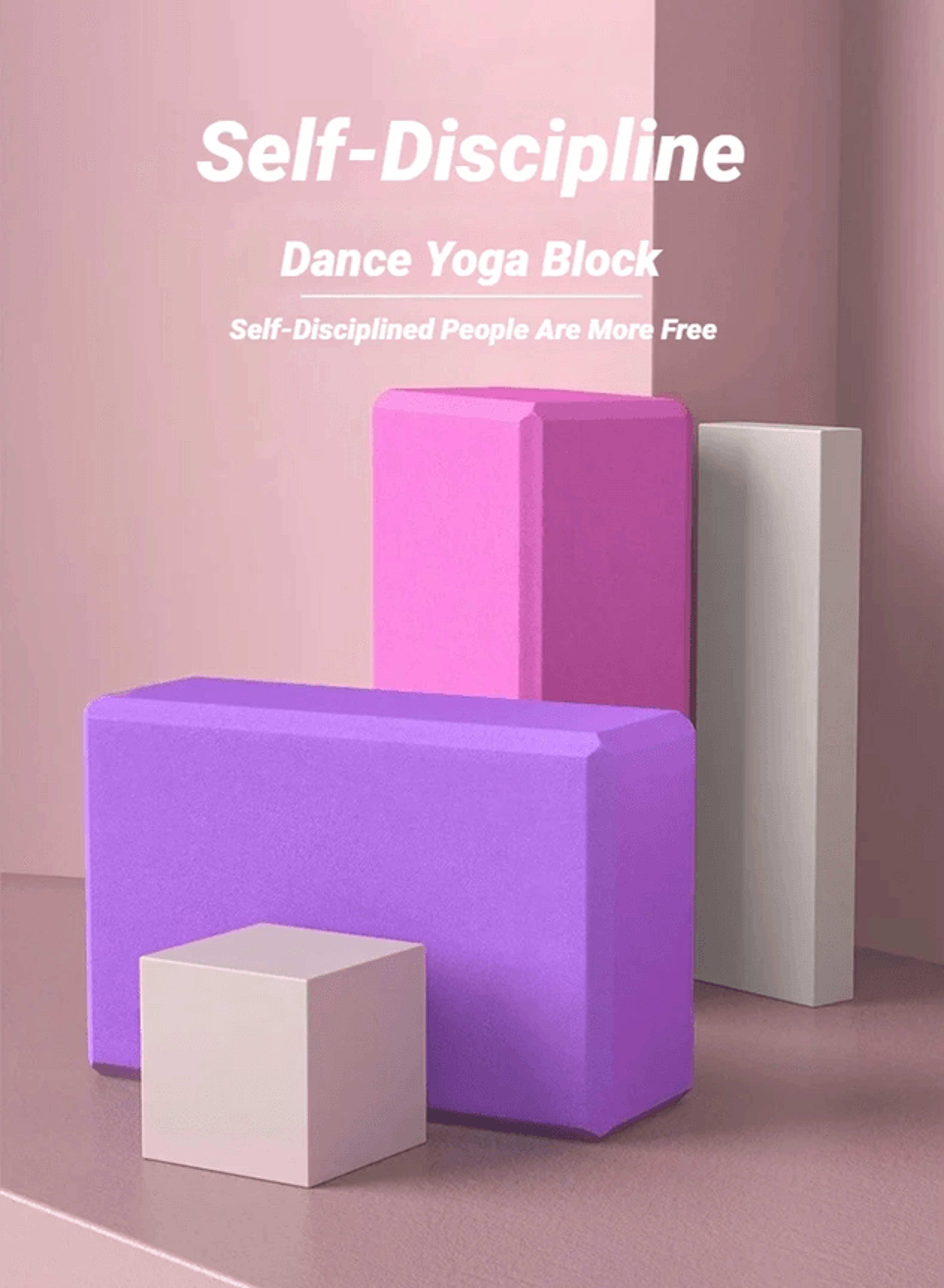 Yoga And Pilates Foam Block For Stretching And Body Support 0