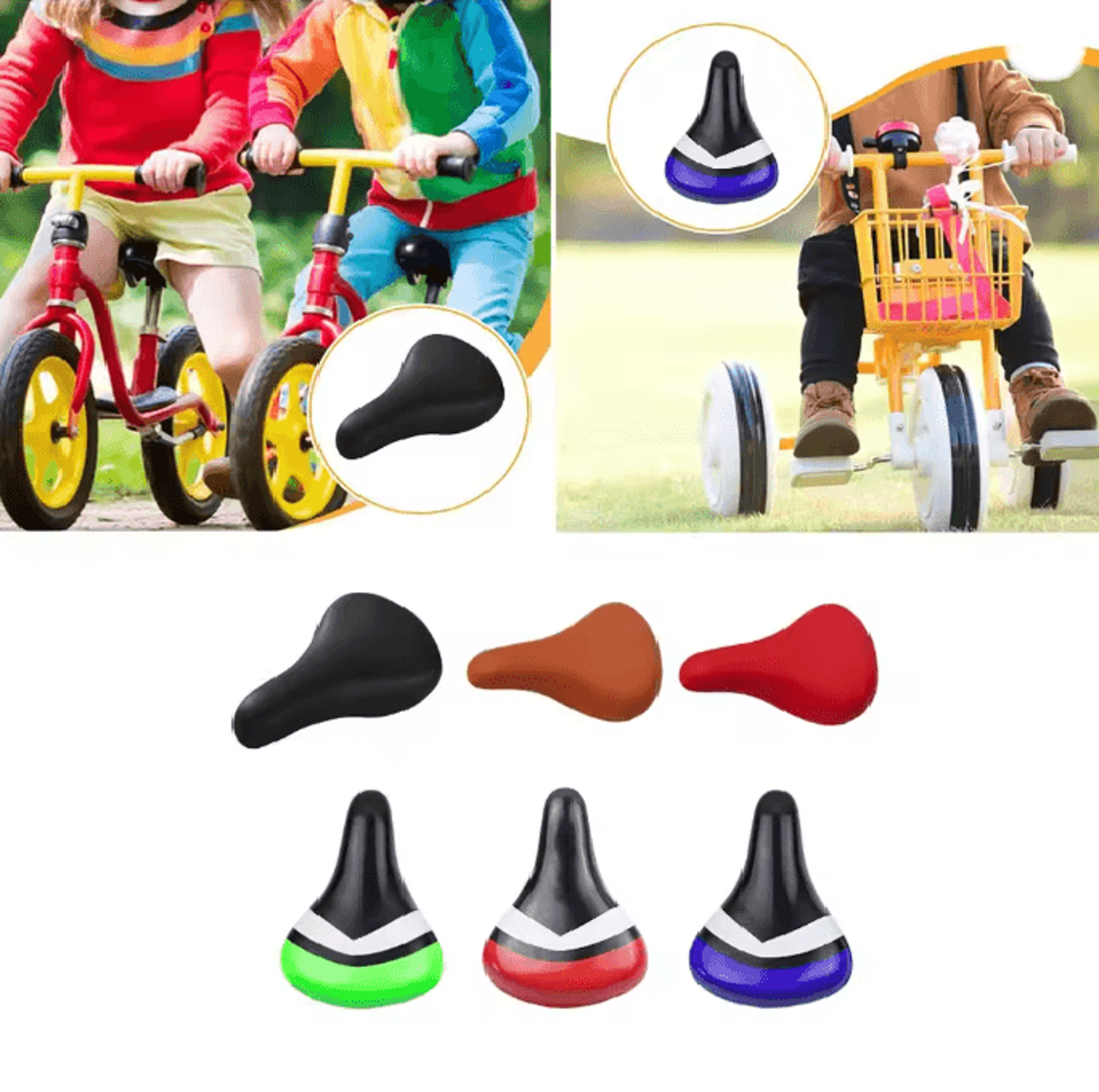 ComfortRide Kids Bicycle Saddle 2