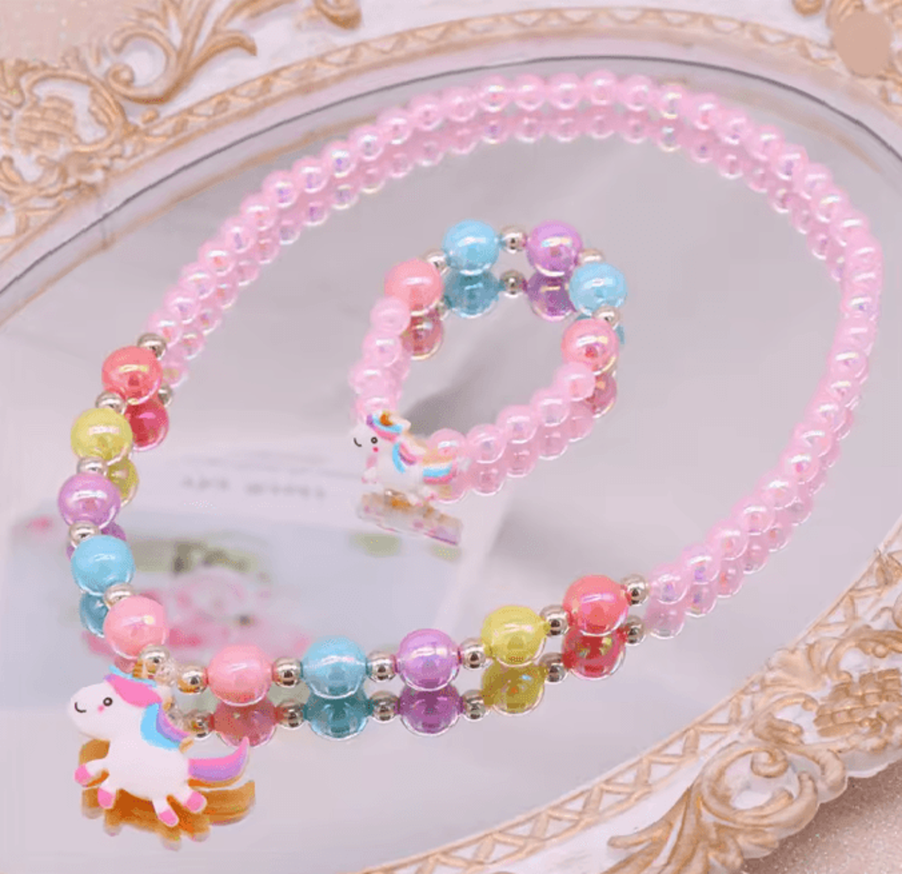 MagicGlow Unicorn Jewelry Set For Girls 1