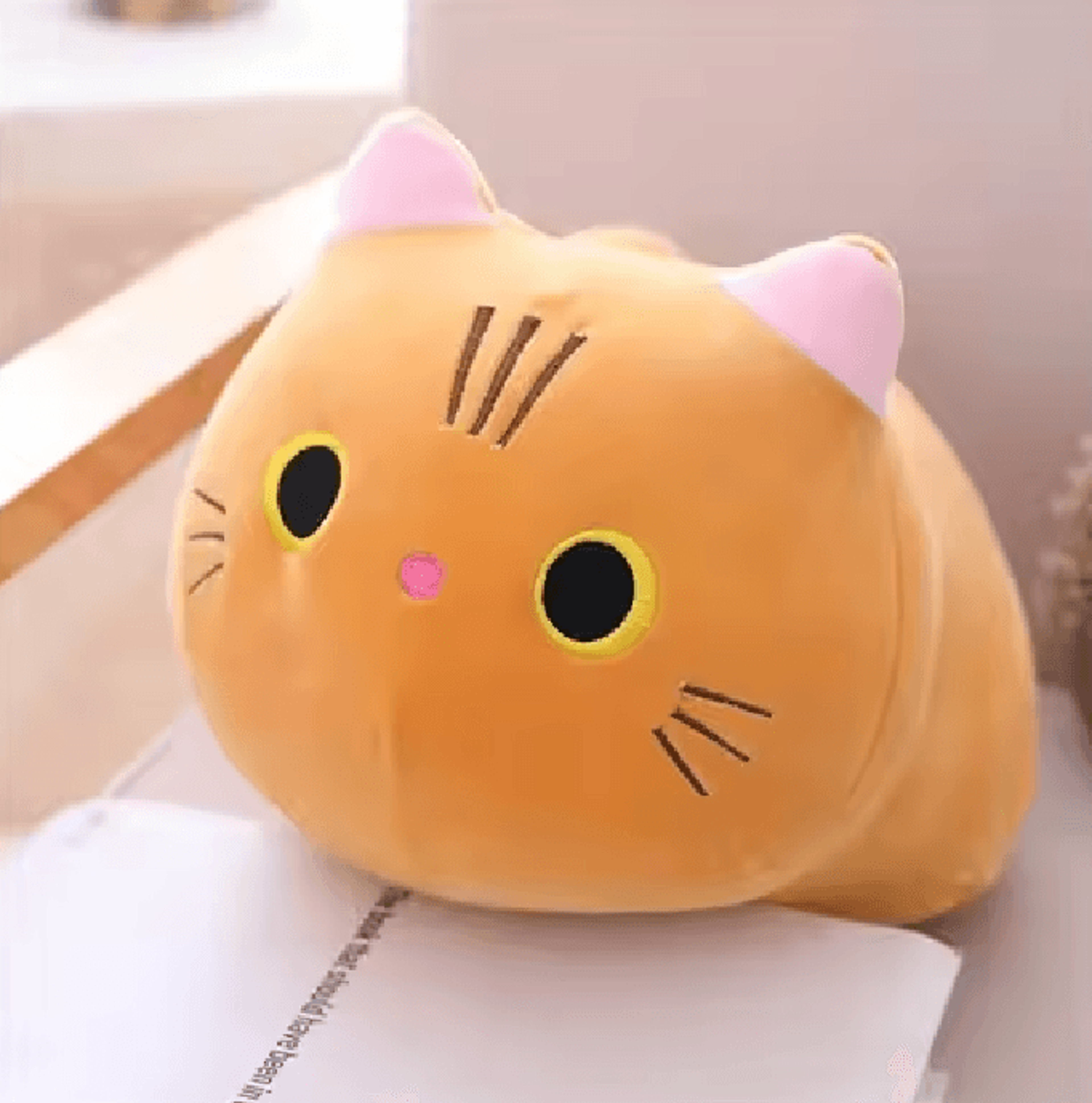 CuddlePaws Soft Cat Plush Pillow 9