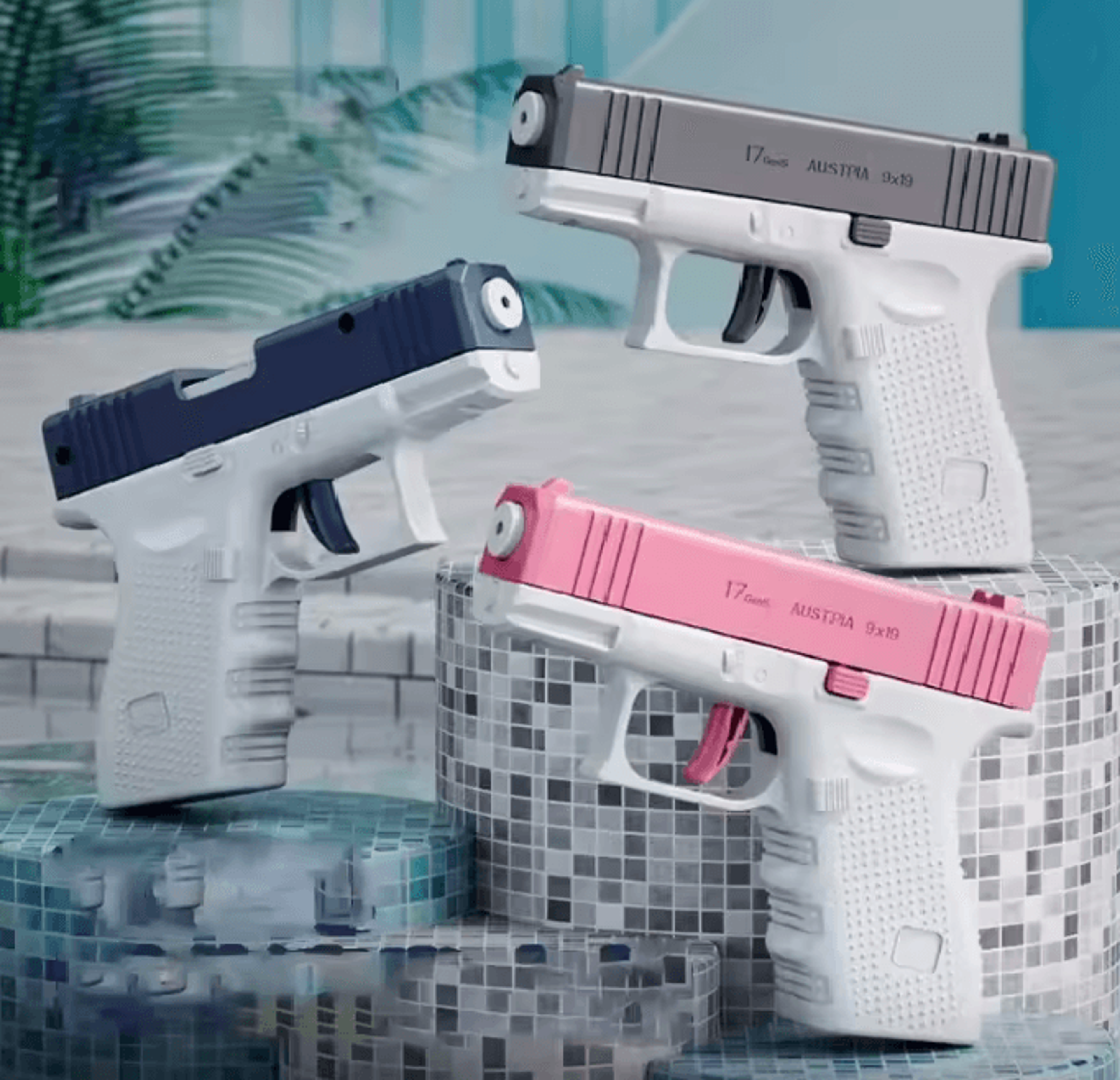 AquaCharge Automatic Water Gun 2