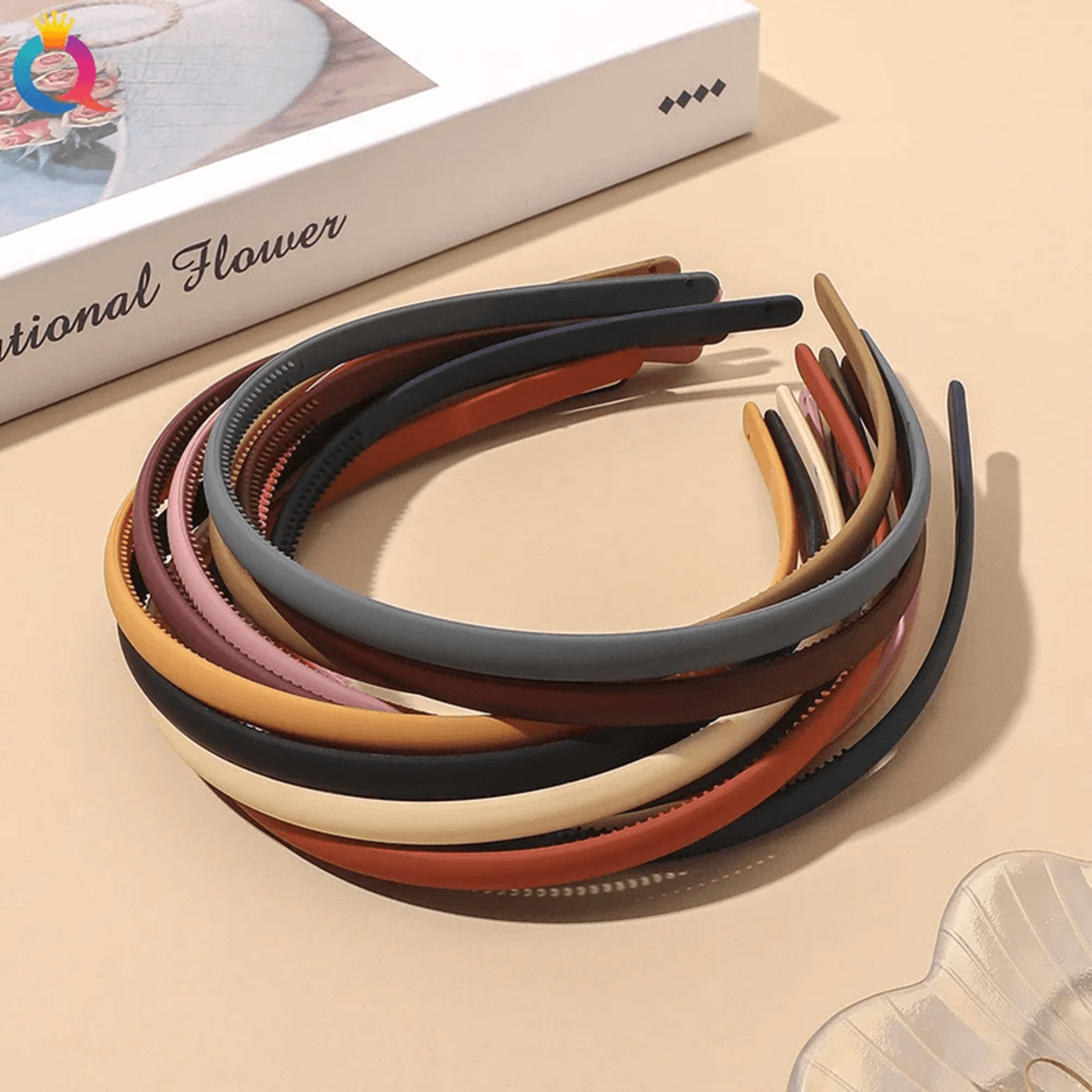Frosted Nonslip Hair Wash Headband 2