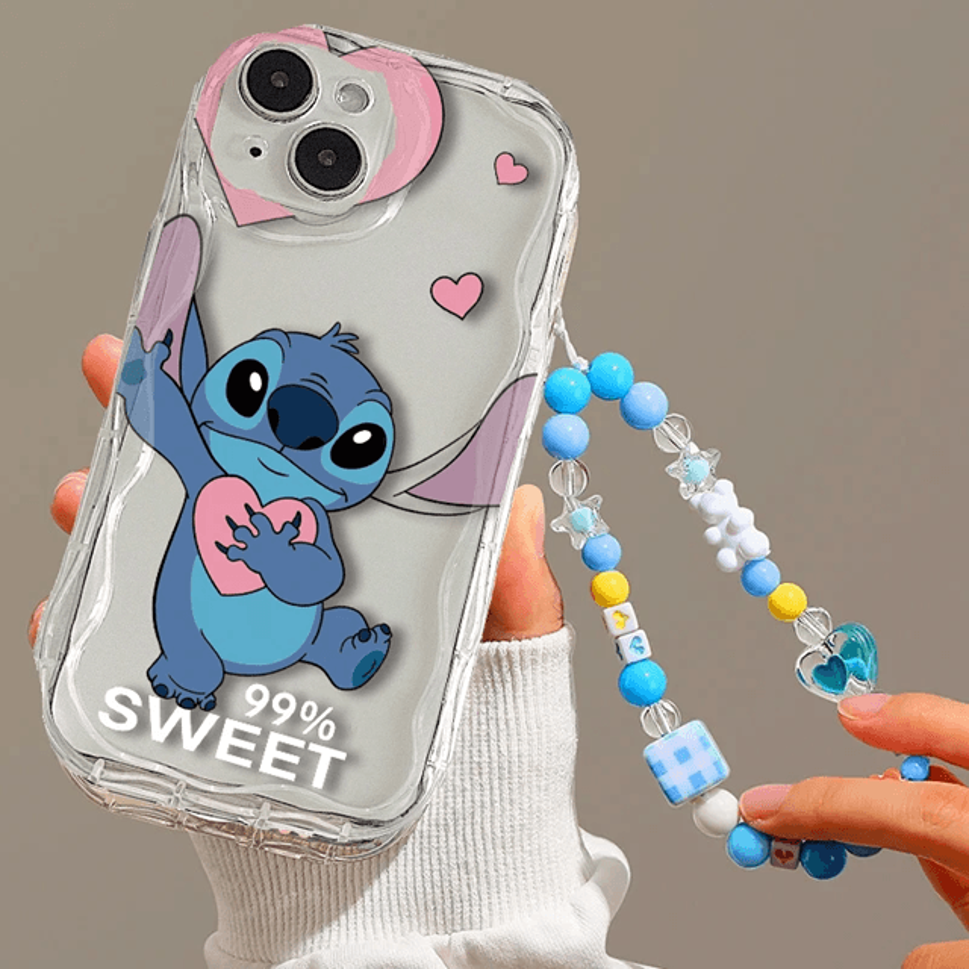 Cute Stitch Cartoon TPU Case For IPhone Soft Protective Cover 2