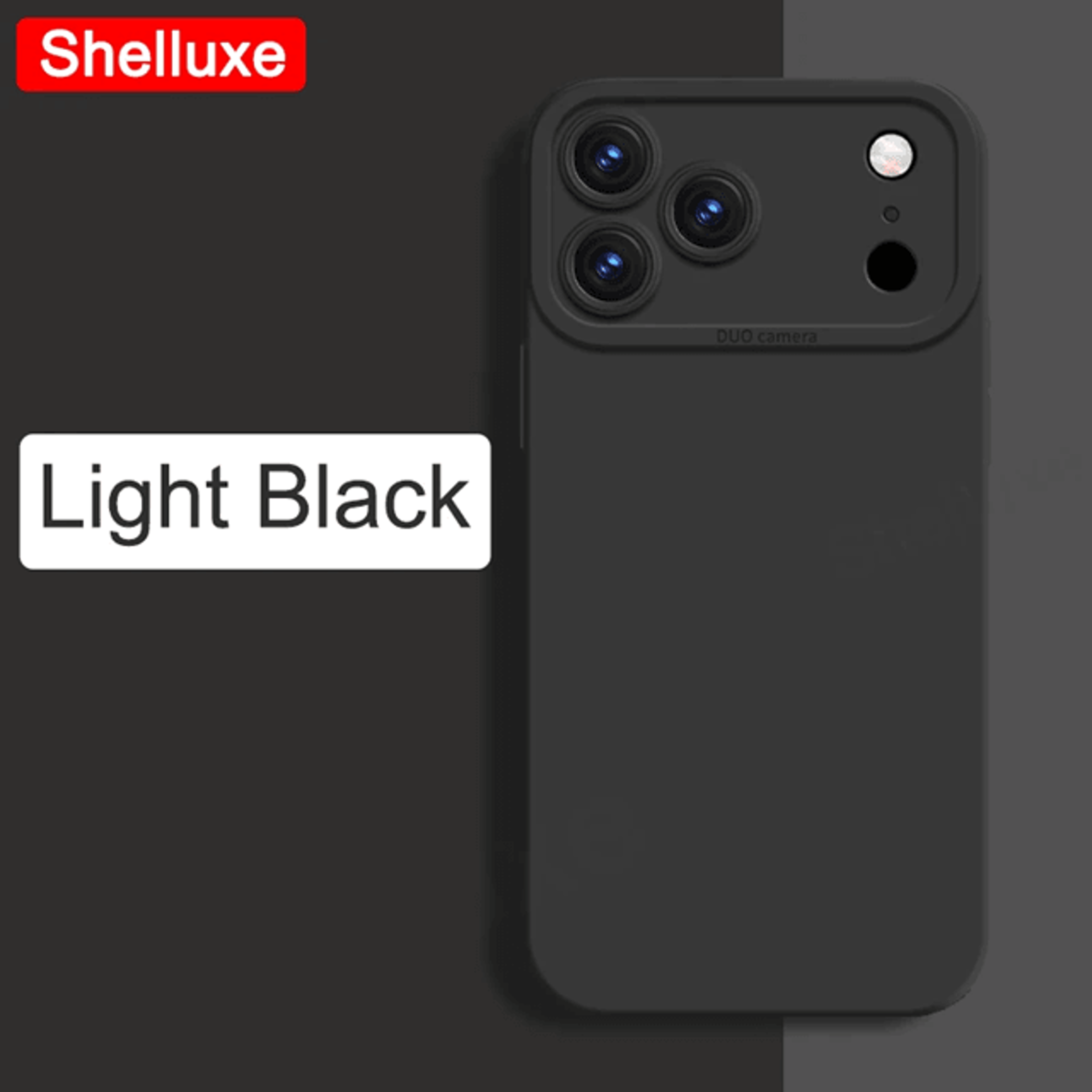 Silky Liquid Silicone Square Case For IPhone 17 Pro Max Soft Touch Protective Cover 5