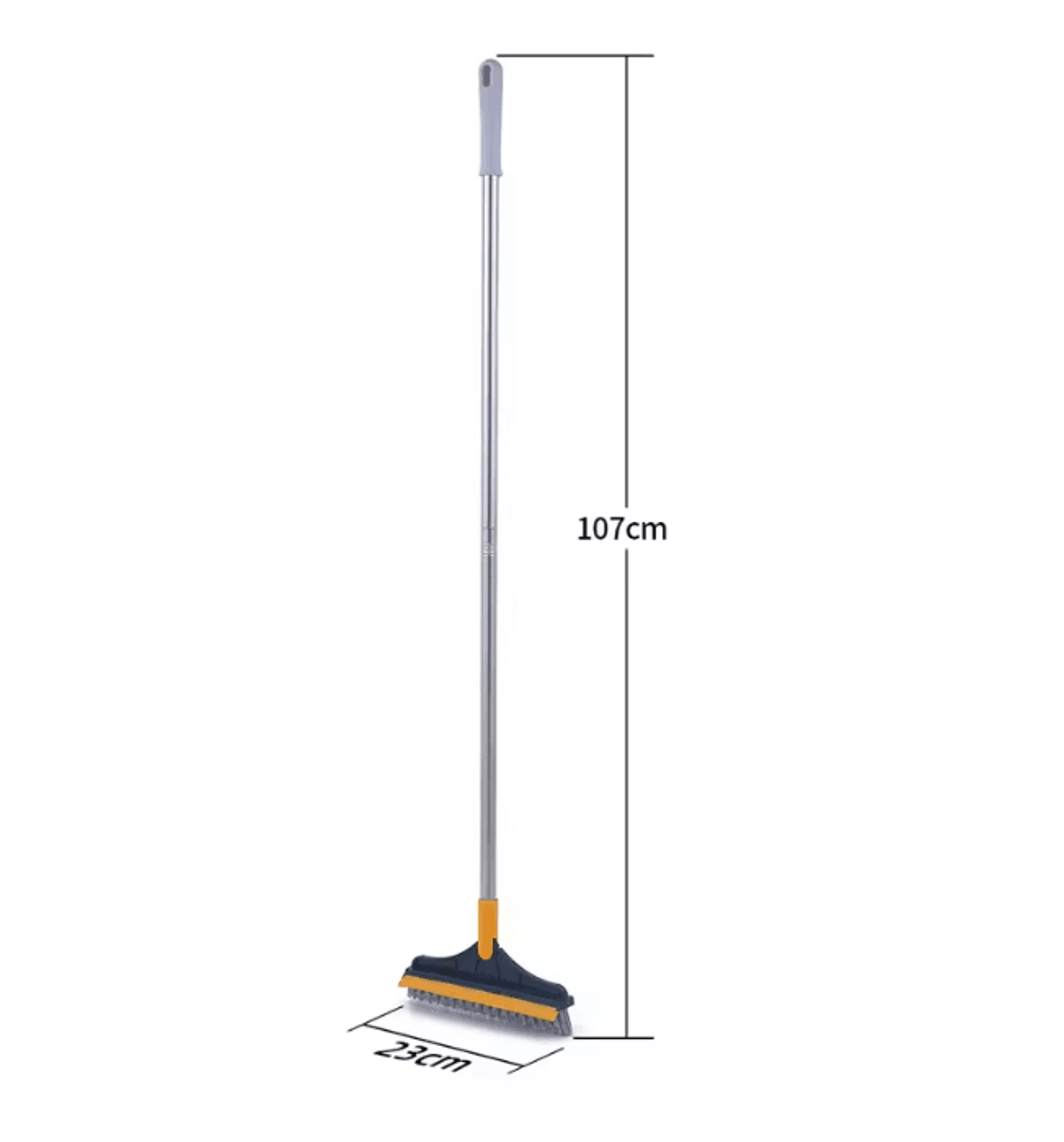 CleanReach Long Handle Floor Cleaning Brush For Bathroom Tile And Walls 4