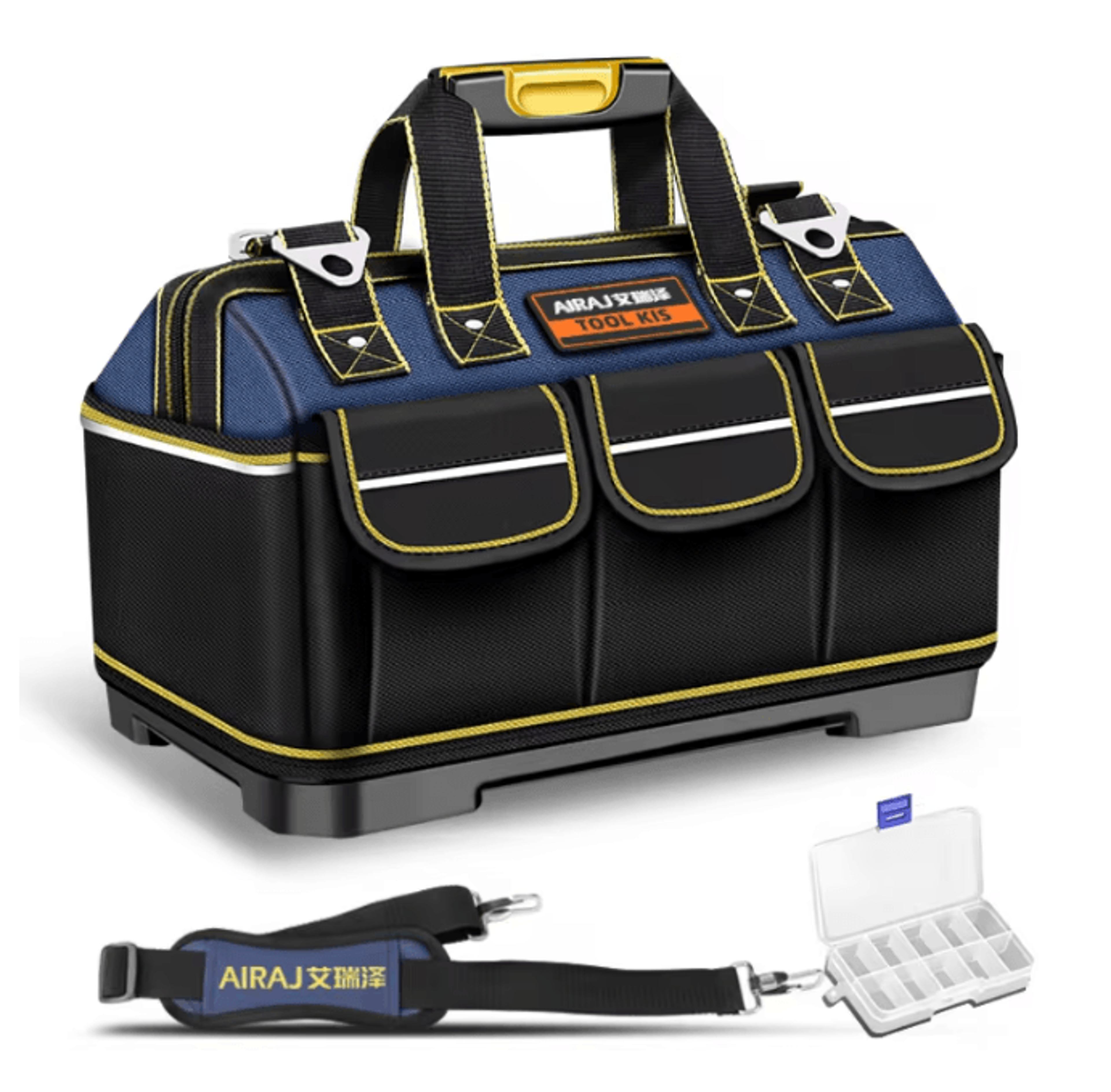 AIRAJ ProGuard Heavy Duty Tool Bag Waterproof Electrician Storage Organizer 0