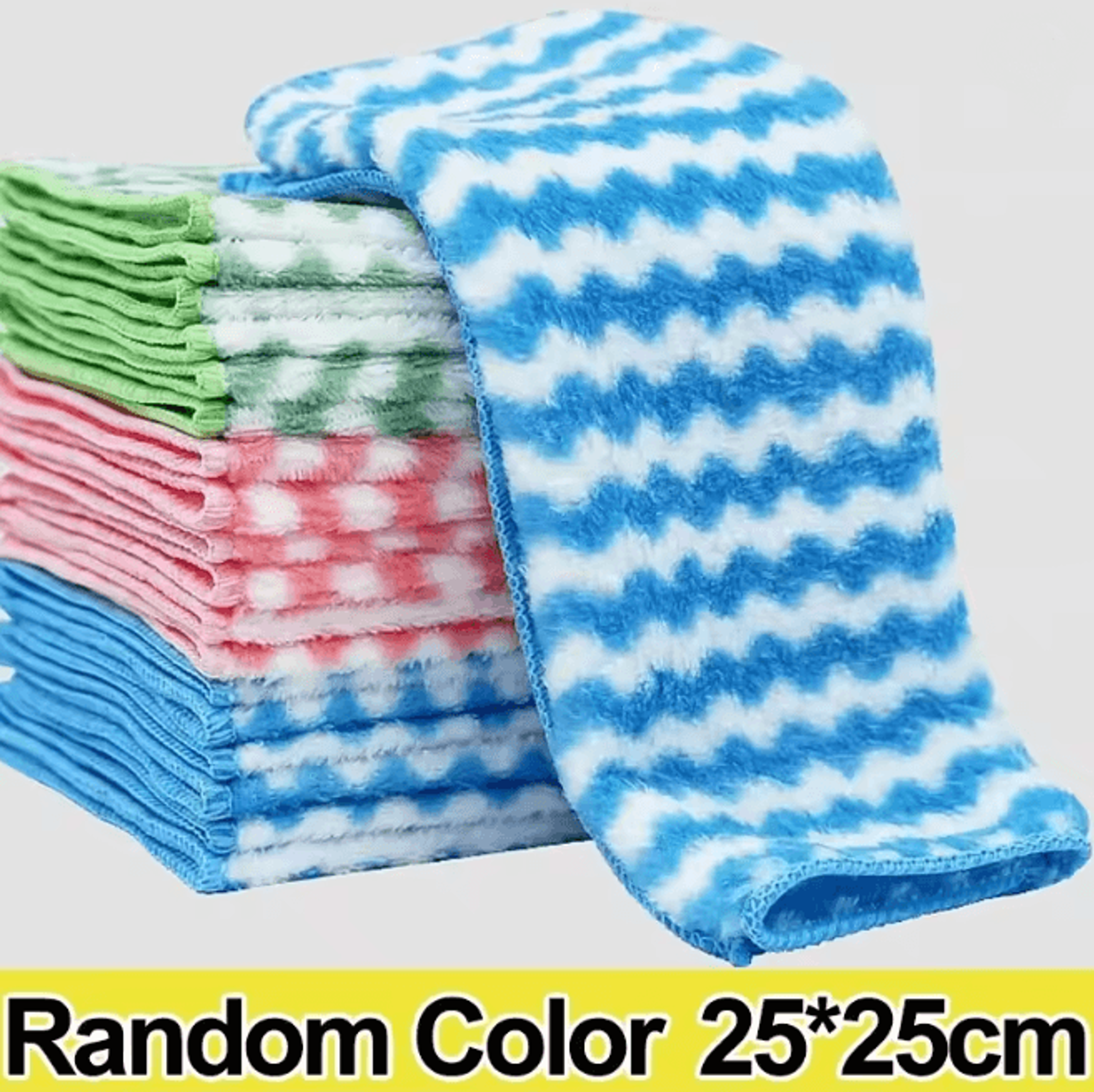 SoftClean Microfiber Kitchen Towels Ultra Absorbent Cleaning Cloth Set 9
