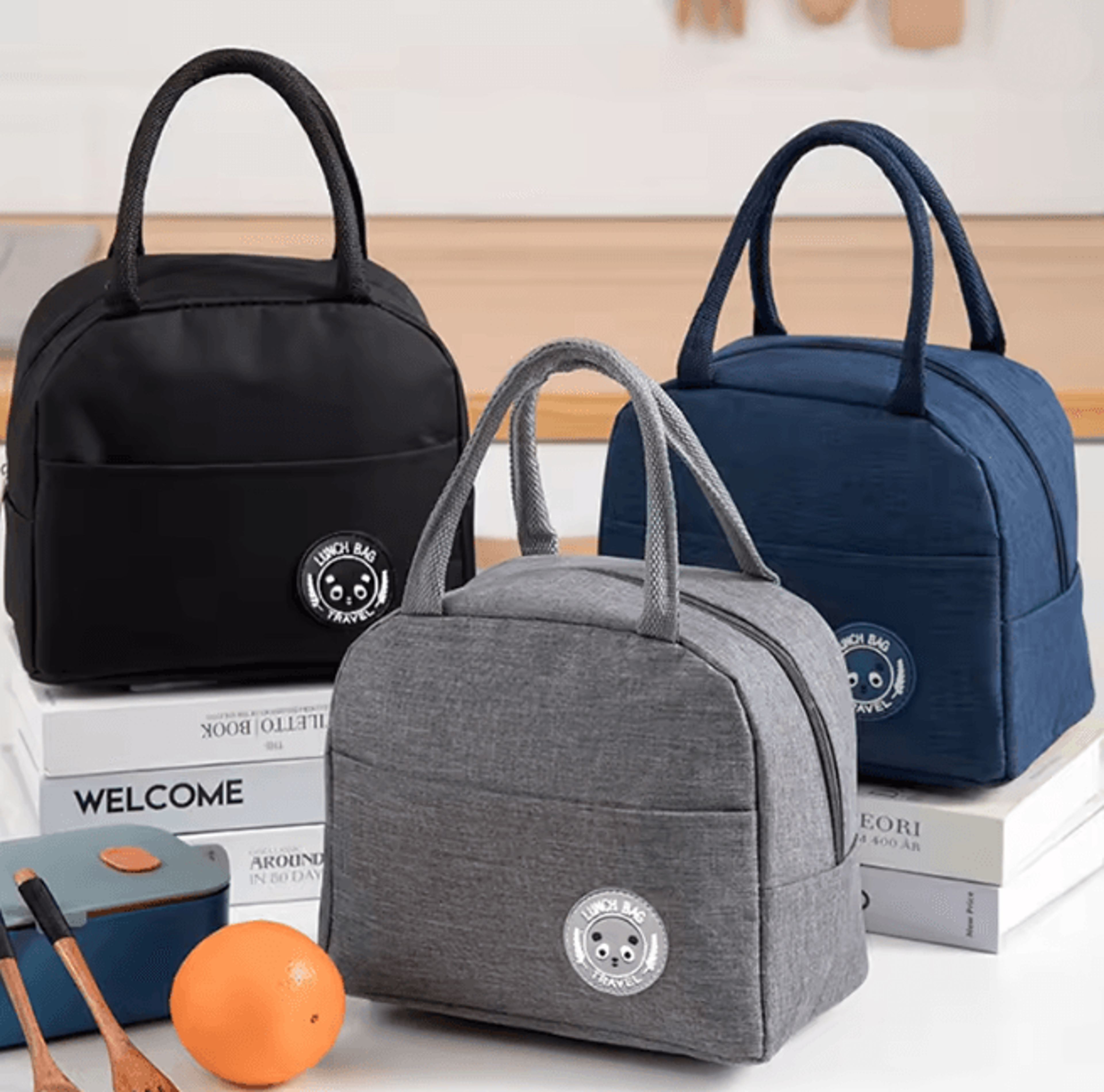 Insulated Lunch Bag Bento Meal Carry Bag For Work School And Travel 0