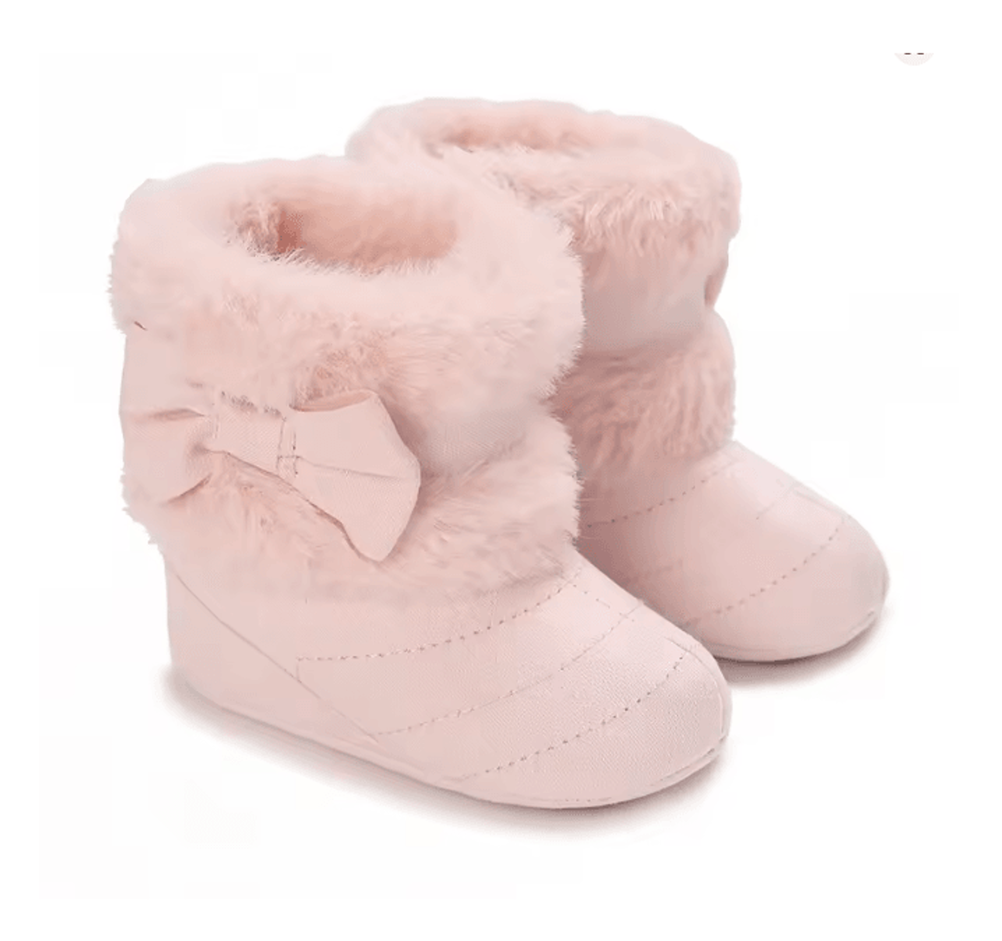 Baby Girl Winter Plush Soft Sole Boots Warm Non Slip Toddler Shoes 7