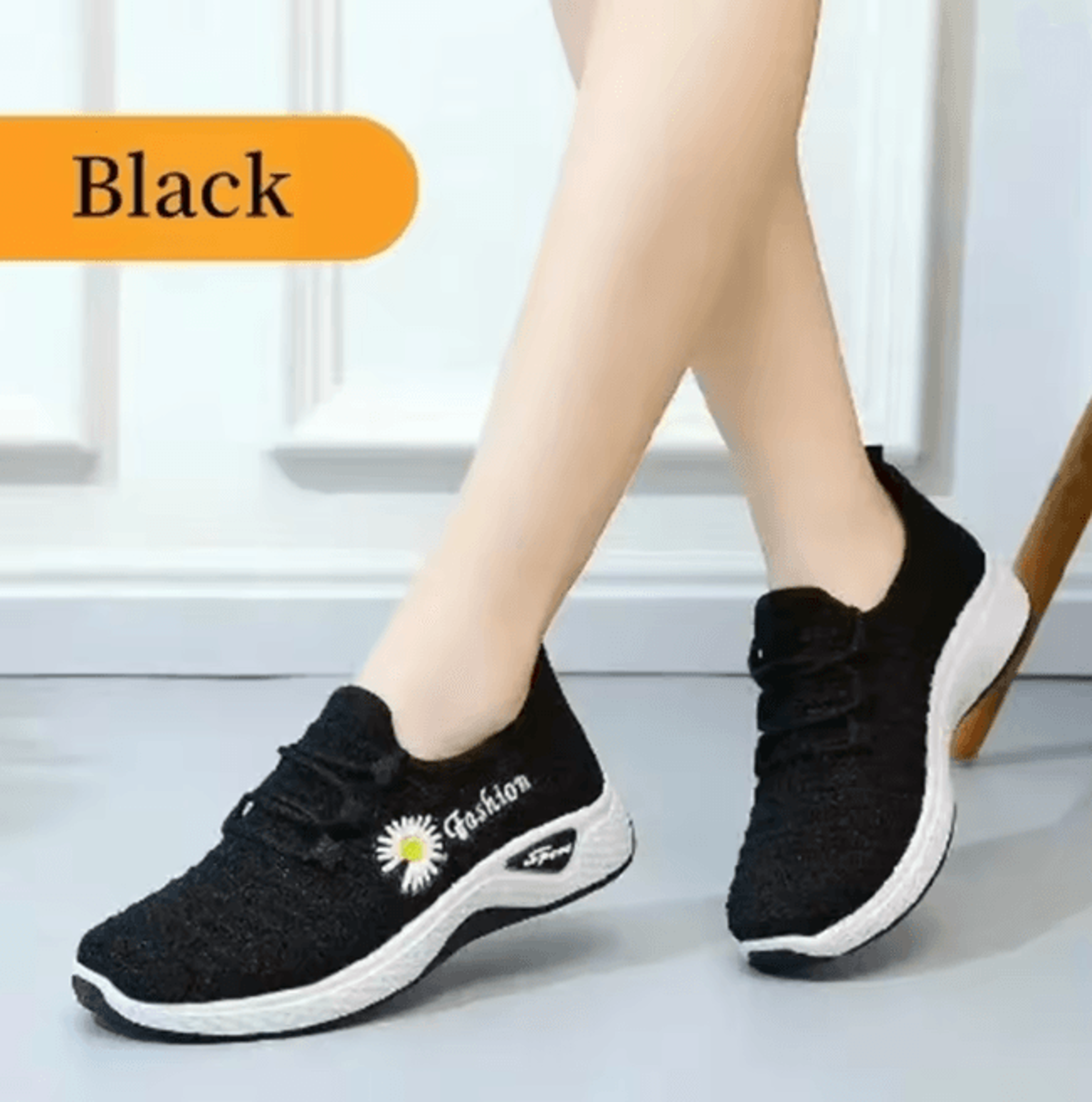 Womens Breathable Running Shoes Lightweight Soft Sole Casual Sneakers 9