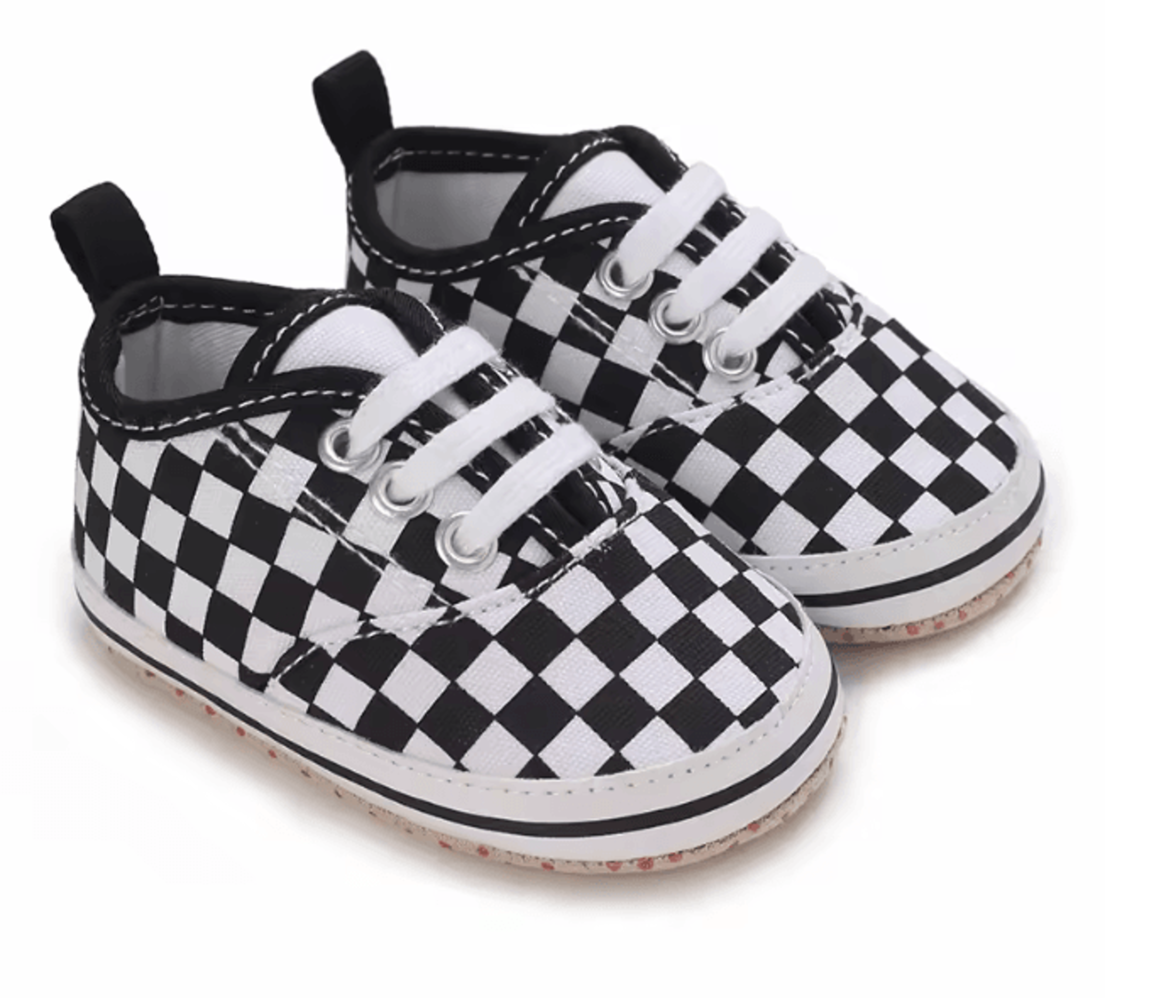 Newborn Baby Canvas First Walker Shoes Soft Sole Casual Sneakers 8