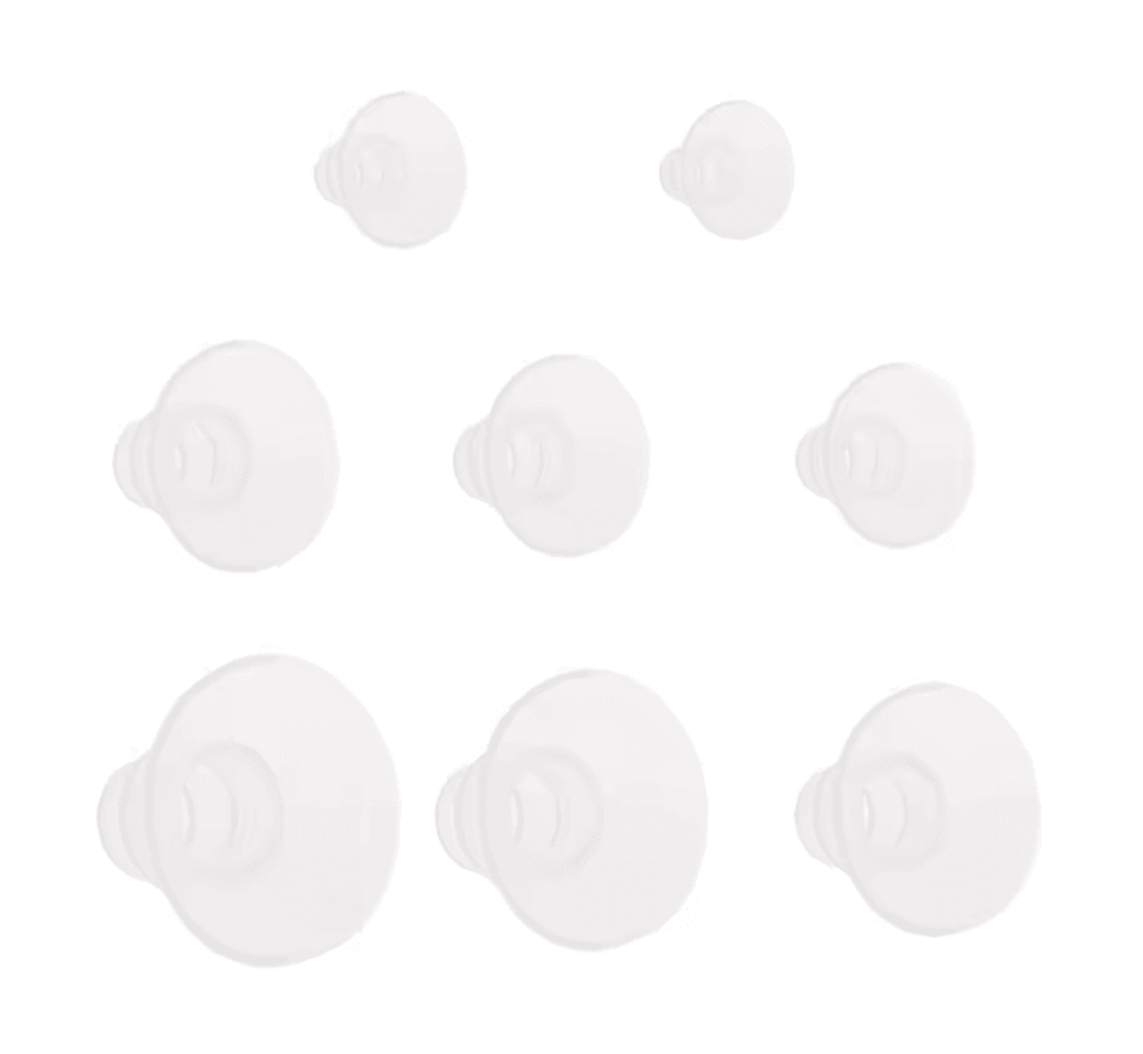 Silicone Breast Pump Flange Inserts Narrow Fit Comfort Shields 3
