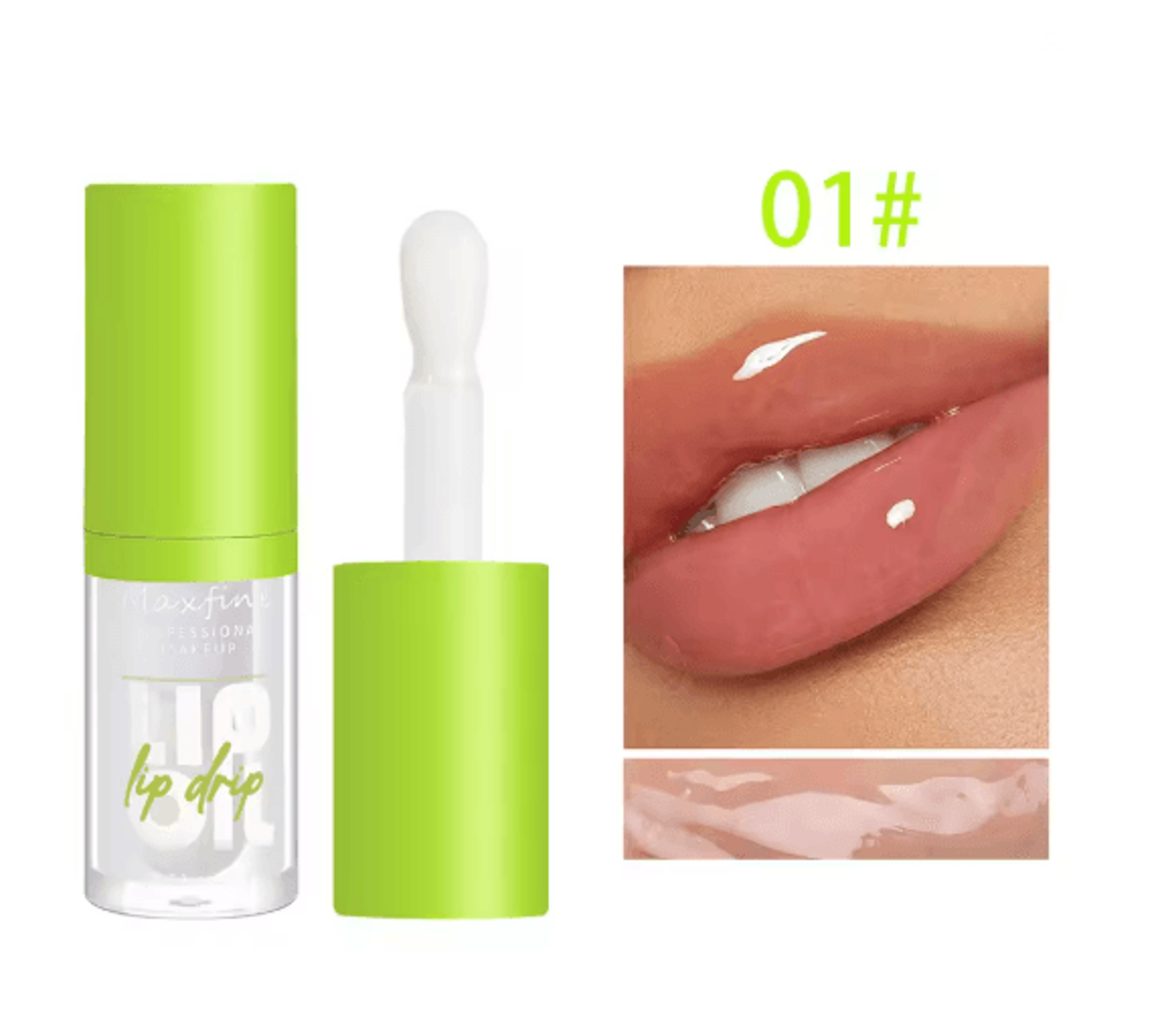 PureGlow Waterproof Moisturizing Lip Gloss Long Lasting Shine 5