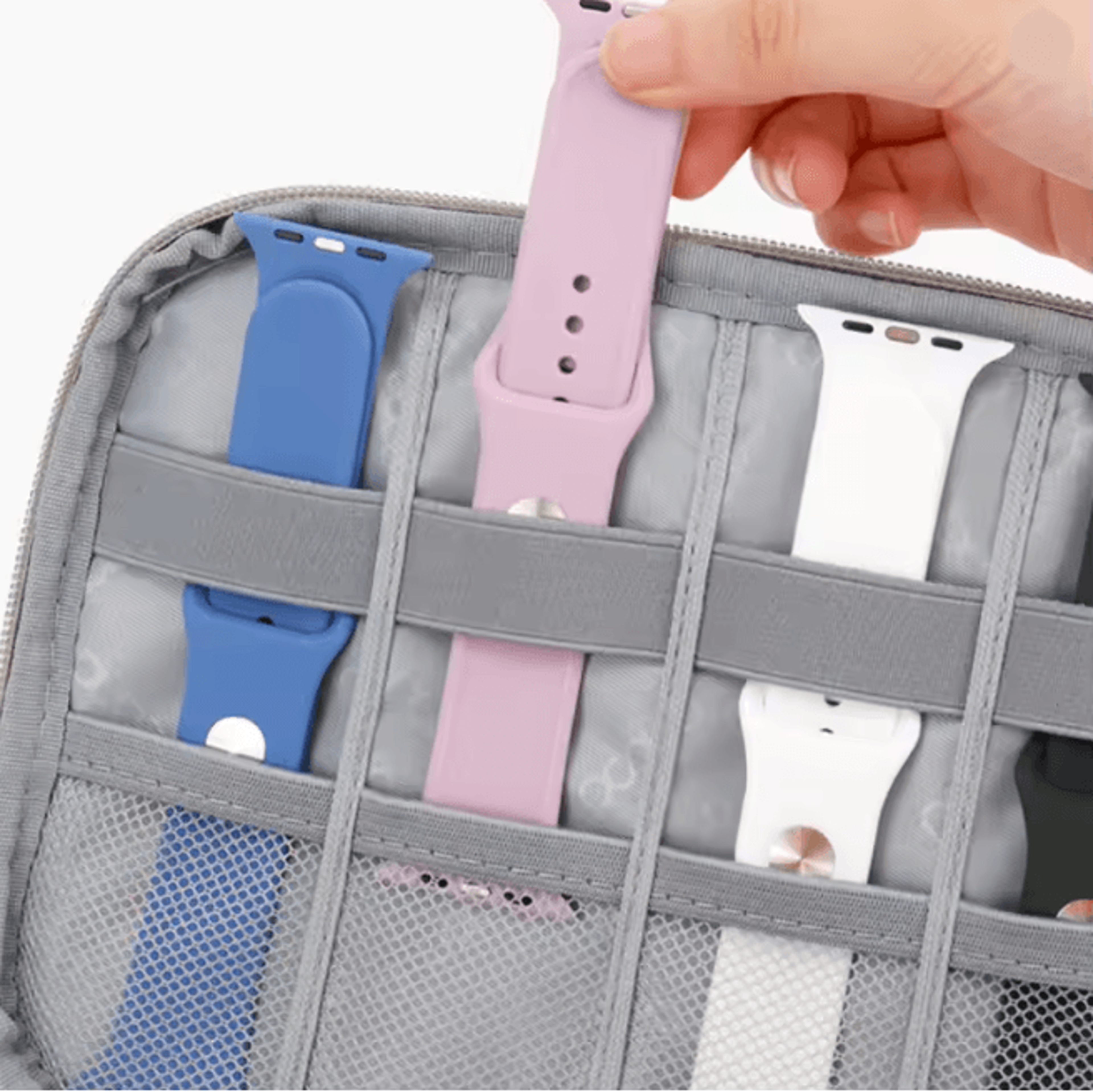 Apple Watch Band Storage Travel Organizer Case 1