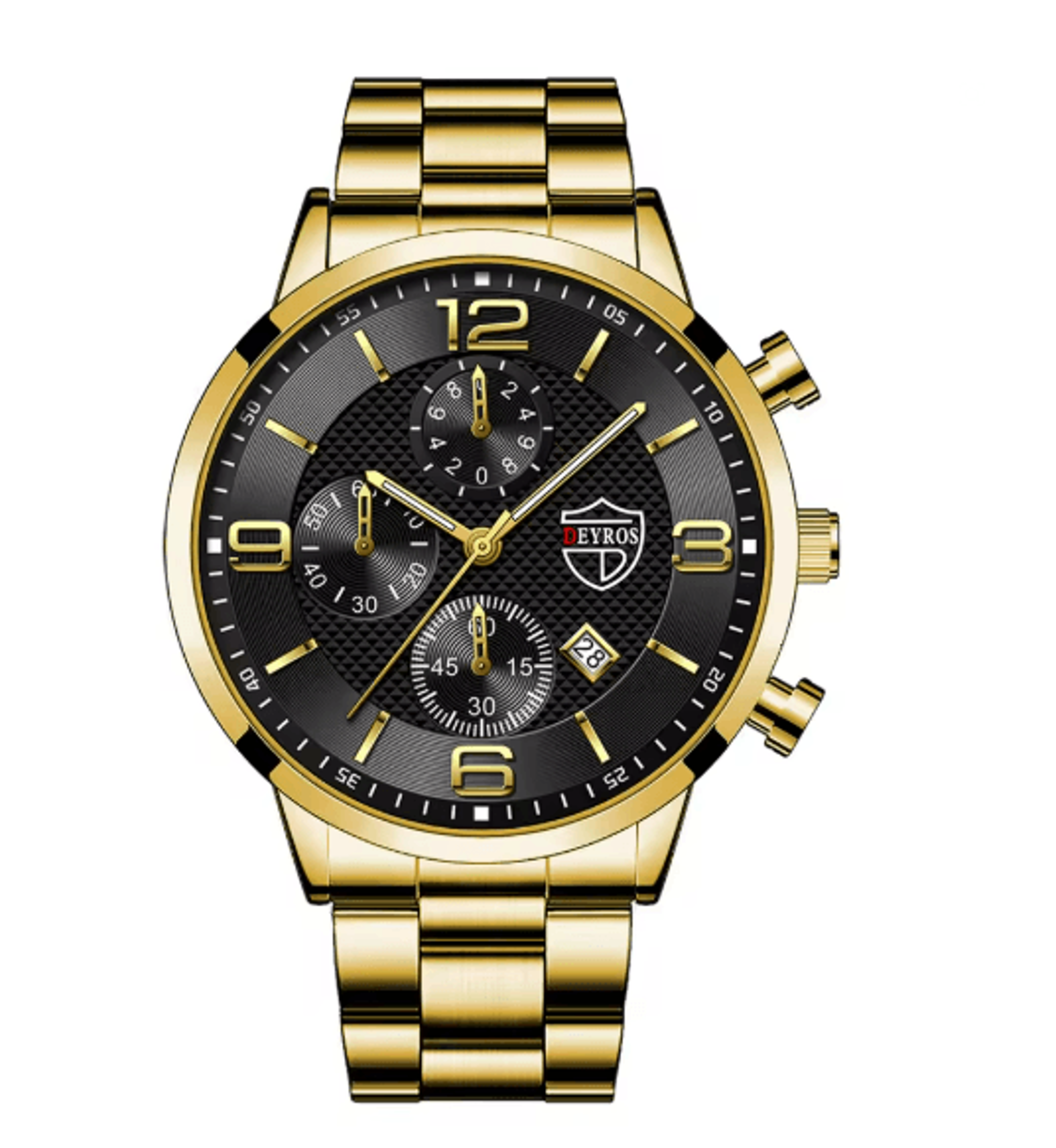Luxury Mens Business Quartz Watch Luminous Calendar Style 6