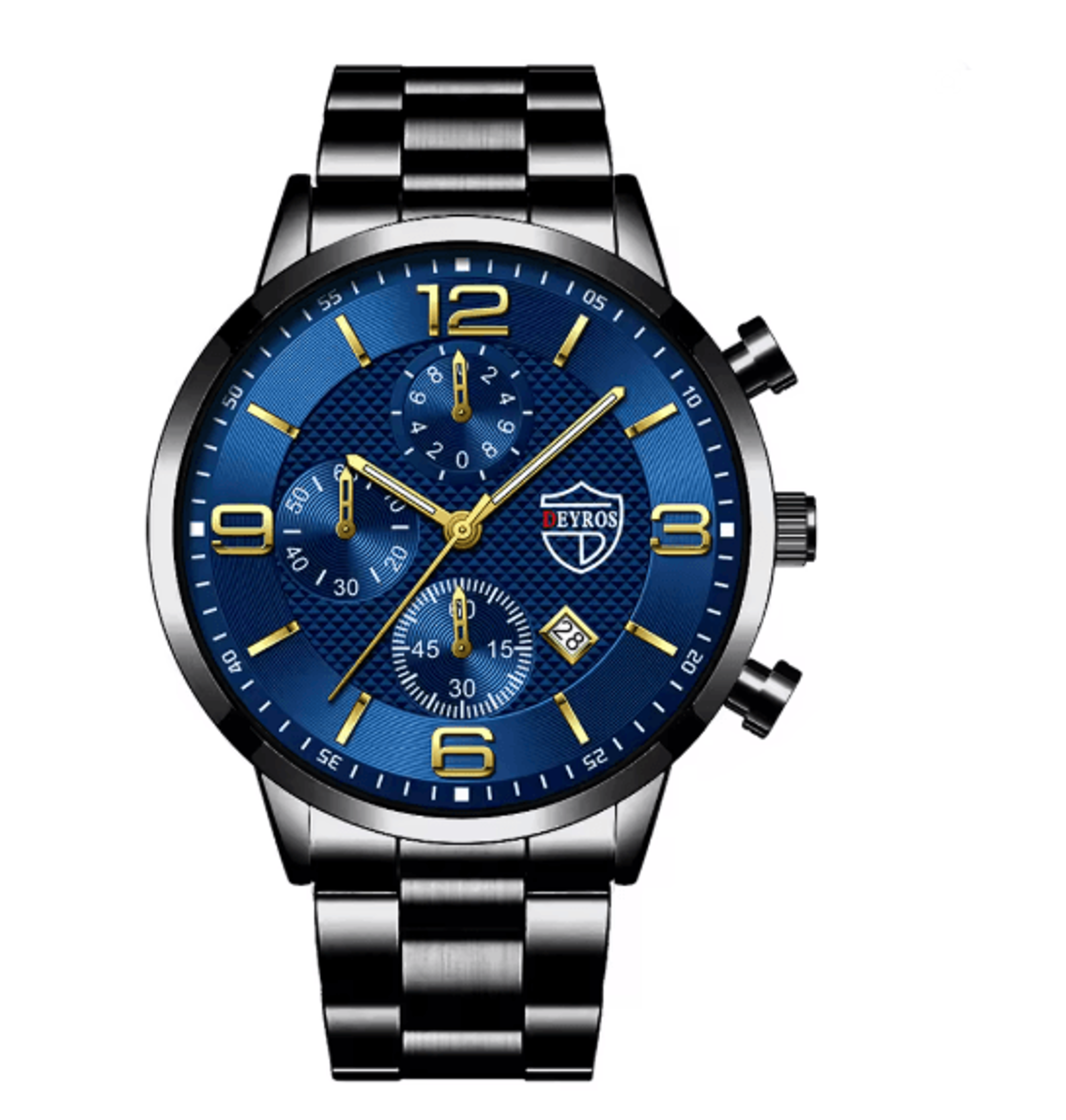 Luxury Mens Business Quartz Watch Luminous Calendar Style 8