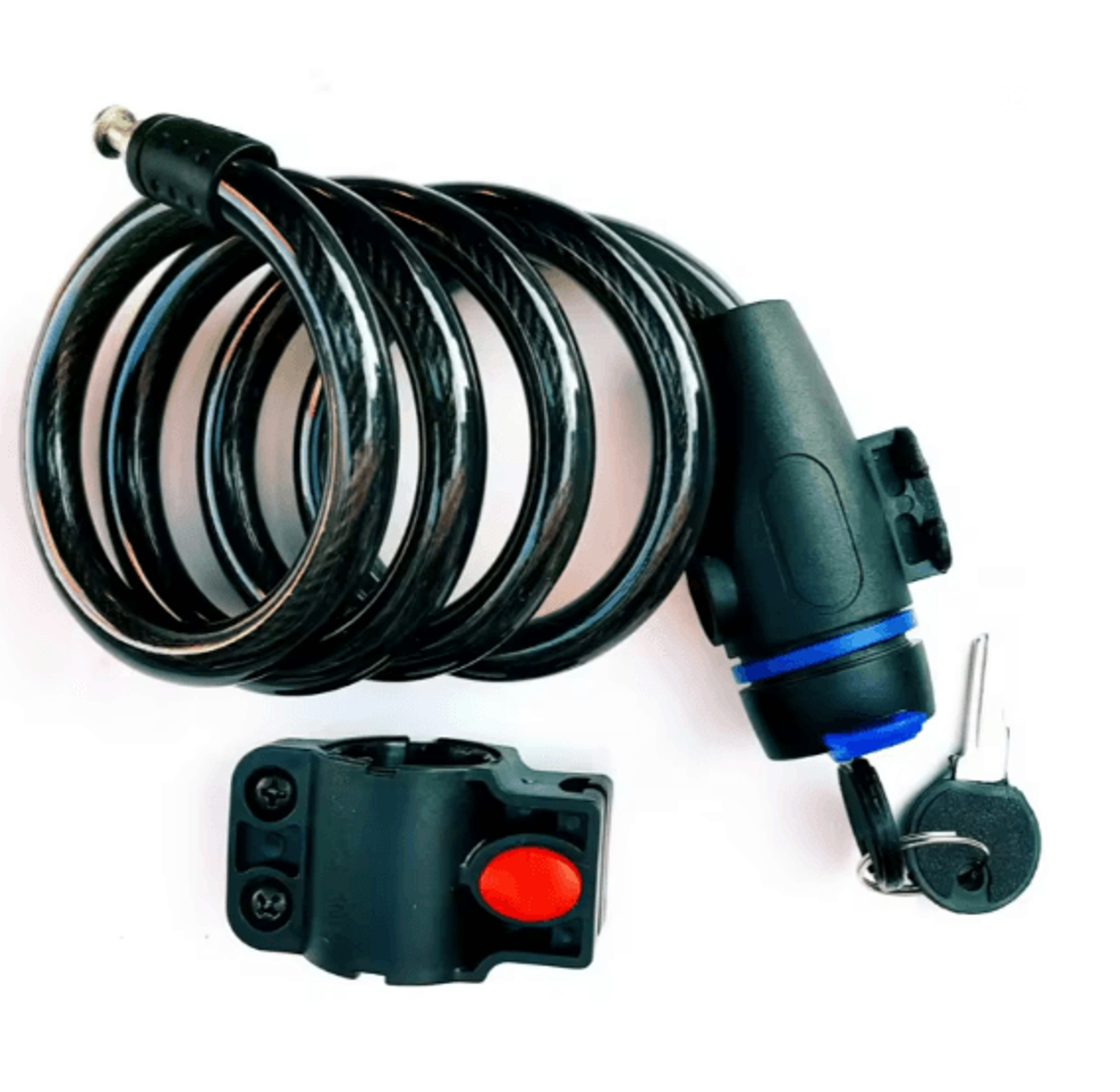 Heavy Duty Motorcycle Chain Lock 80cm With Keys Anti Theft Security Lock 5