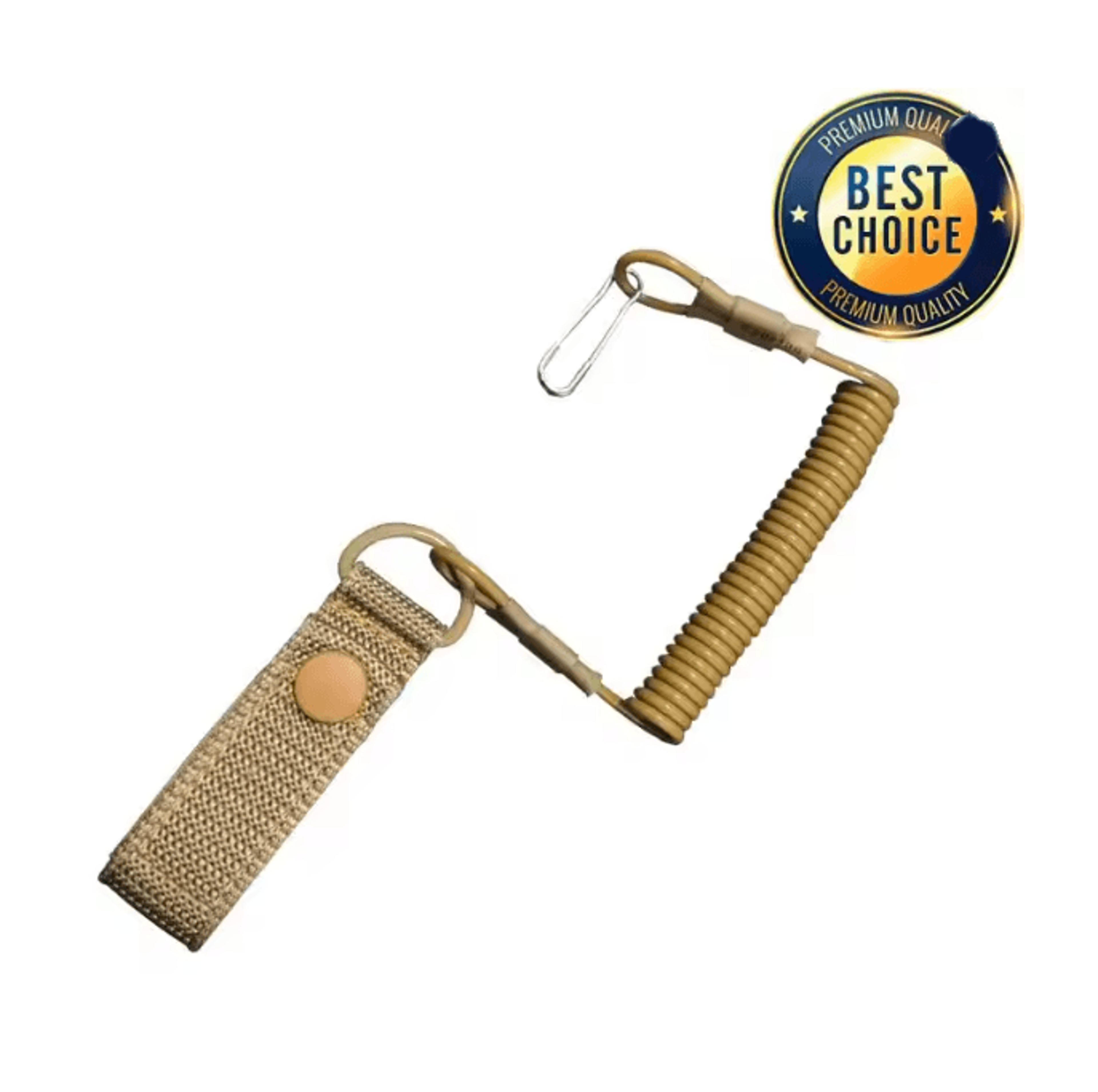 Tactical Elastic Safety Lanyard Anti Lost Gear Retention Rope 1