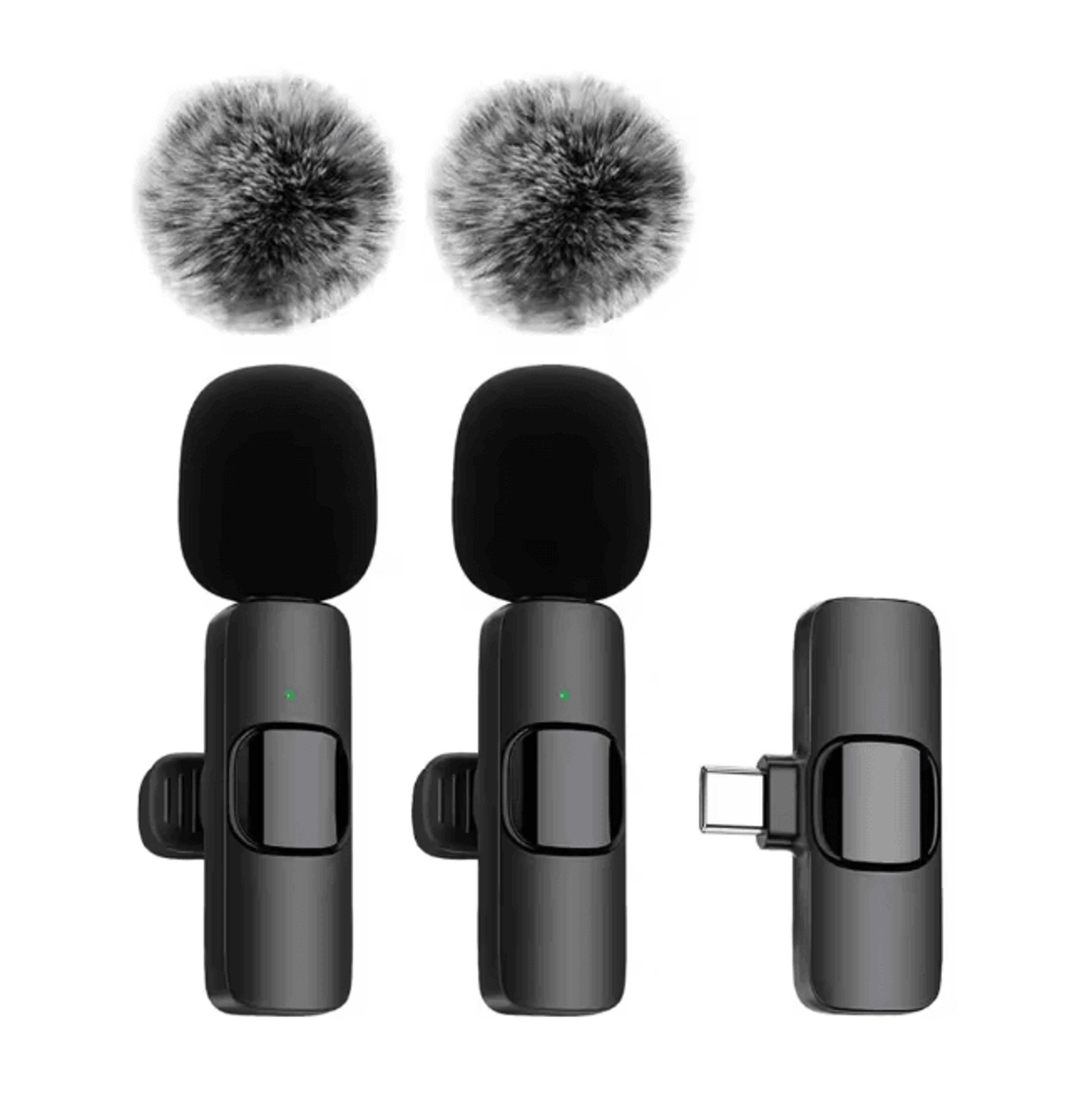 ClearCast K60 Wireless Lavalier Microphone Mini Clip On Mic For Phone Laptop And Gaming 4
