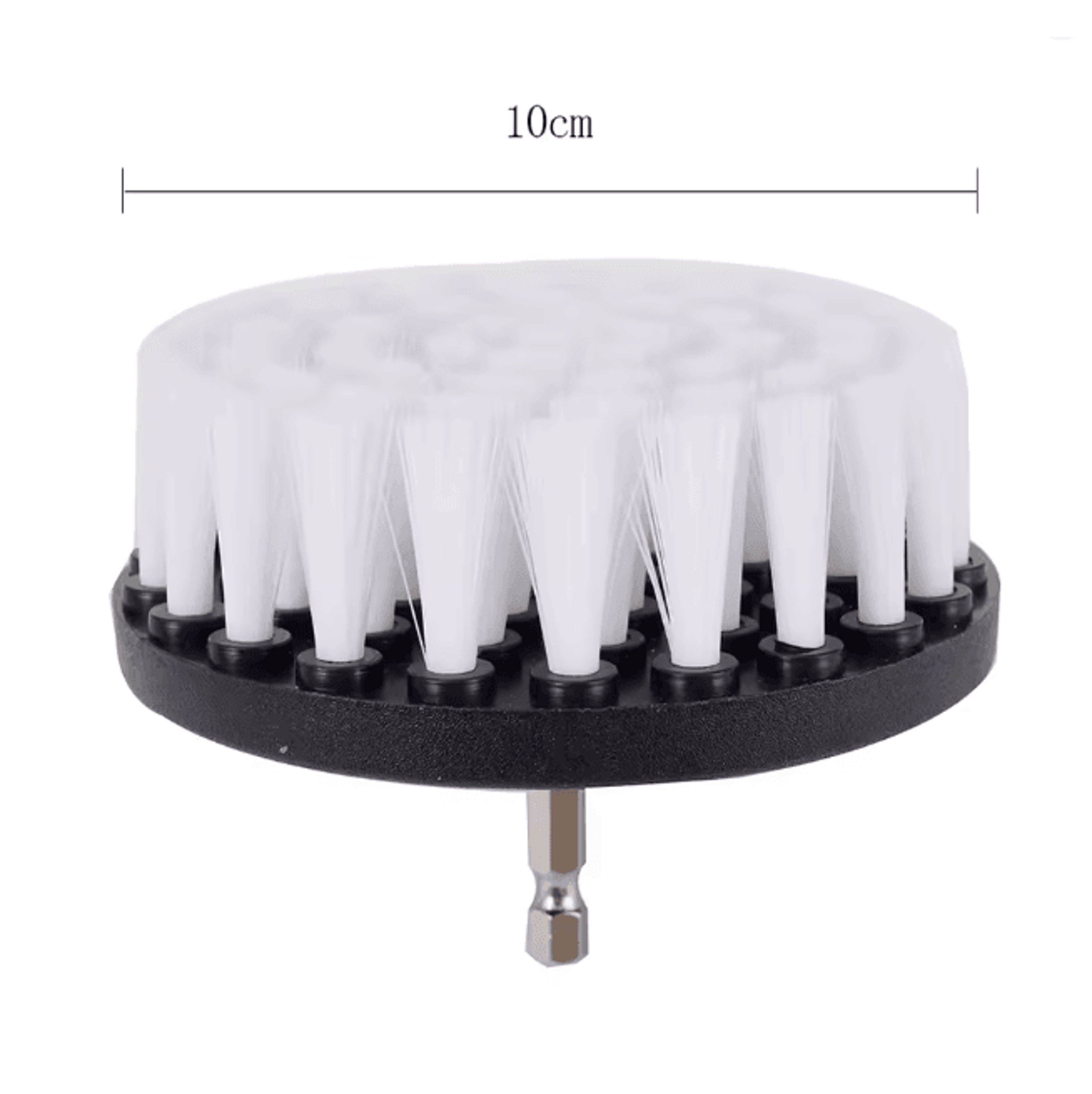 CleanForce 4 Inch Soft Drill Brush Cleaning Kit For Car Bathroom And Kitchen 5