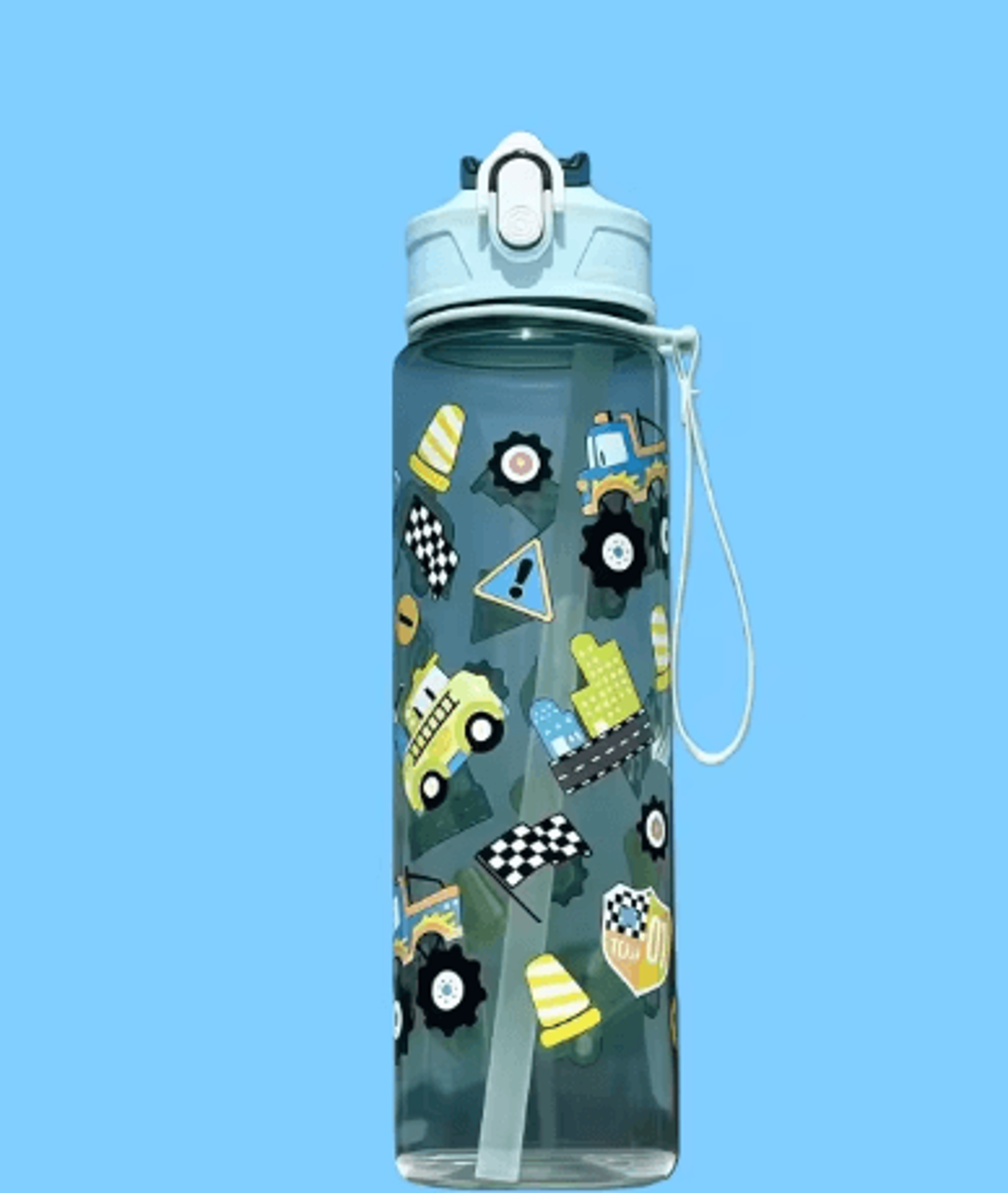 Large Capacity Sports Water Bottle Leak Proof Fitness Travel Drink Bottle 12