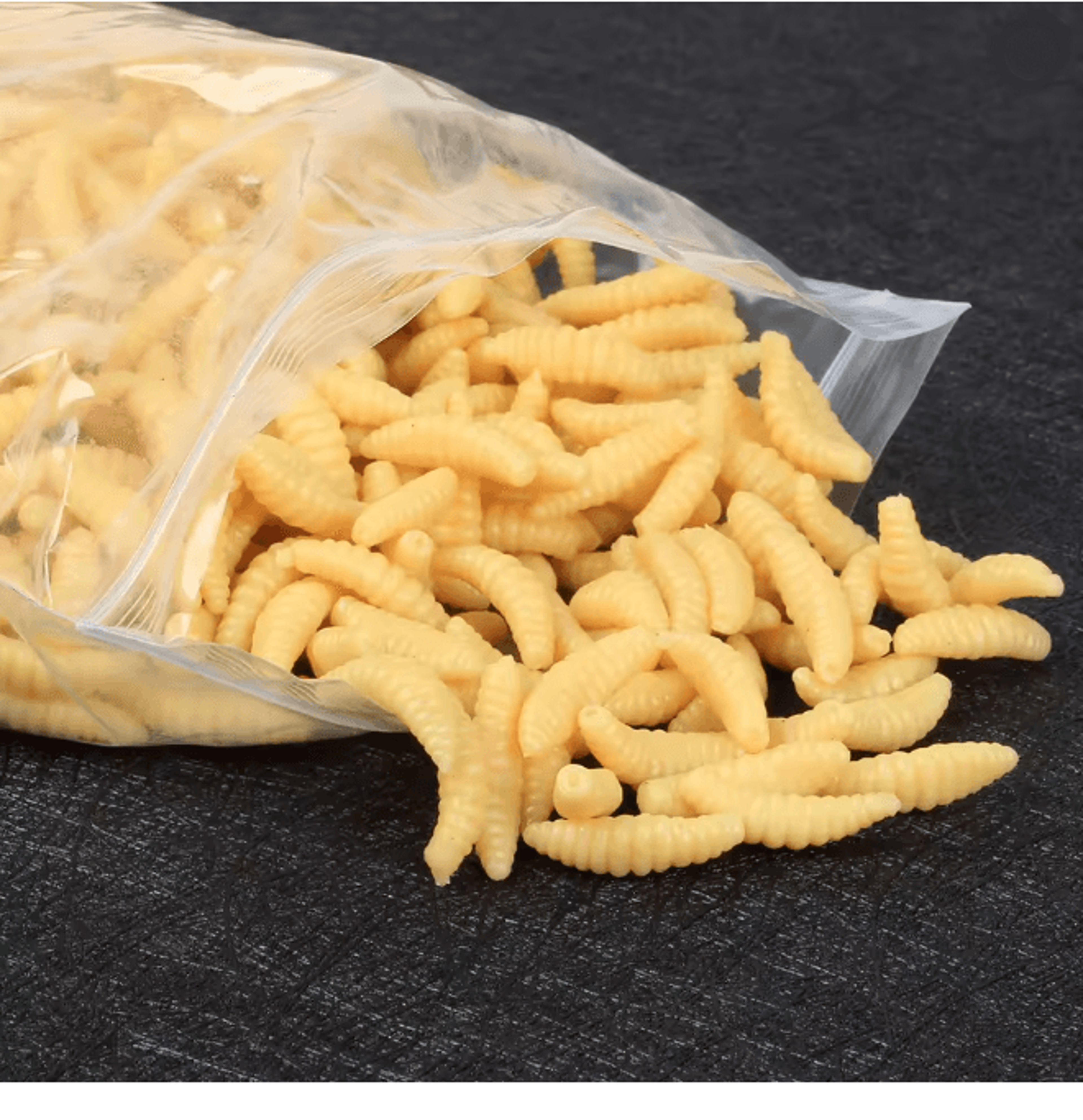 Soft Fishing Worm Bait Set Realistic Lifelike Soft Lures 50 Pack 2